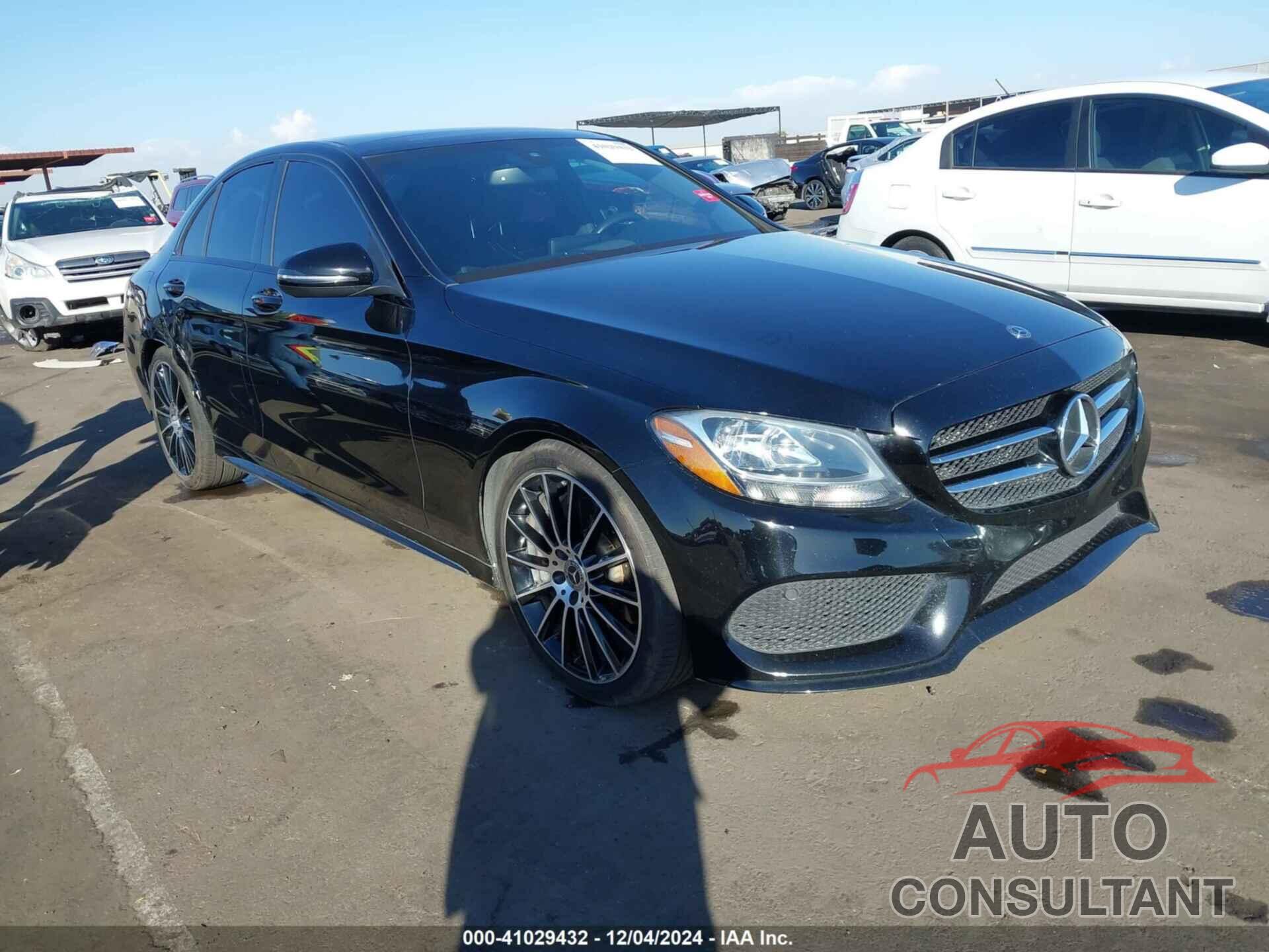 MERCEDES-BENZ C 300 2018 - WDDWF4JB1JR423978