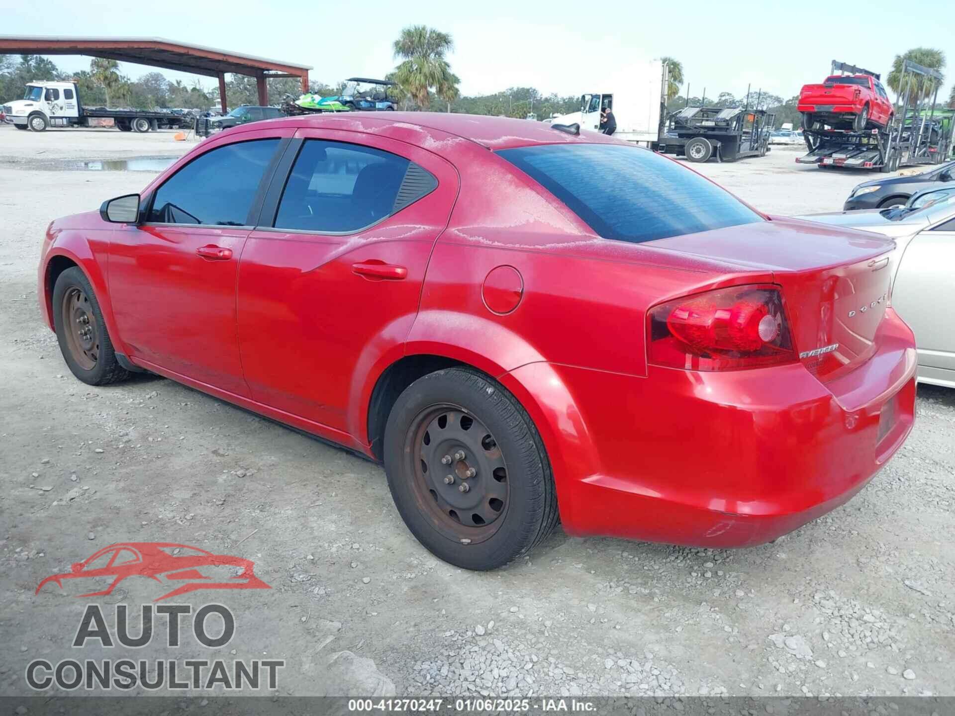 DODGE AVENGER 2013 - 1C3CDZAG5DN751013