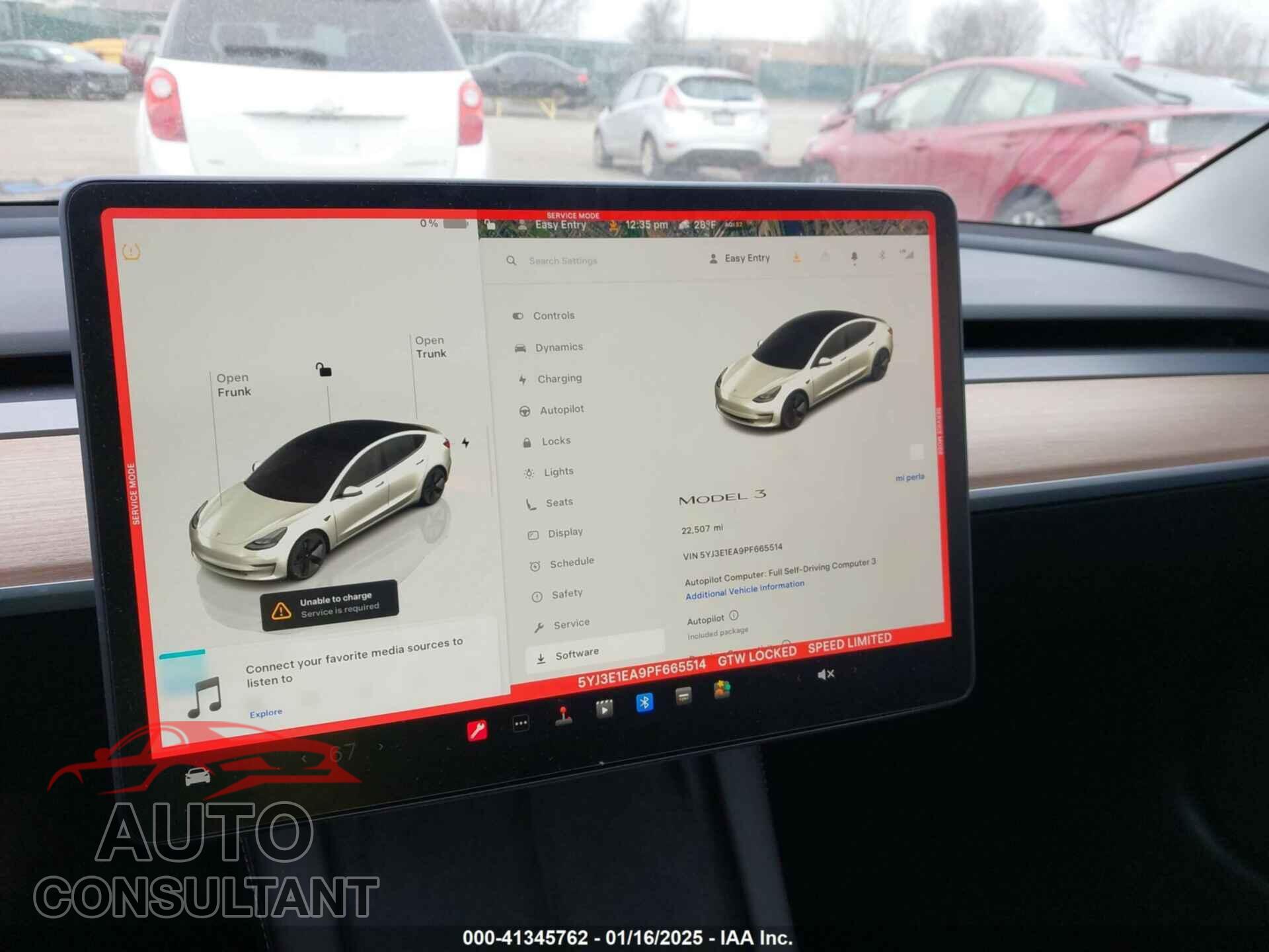 TESLA MODEL 3 2023 - 5YJ3E1EA9PF665514