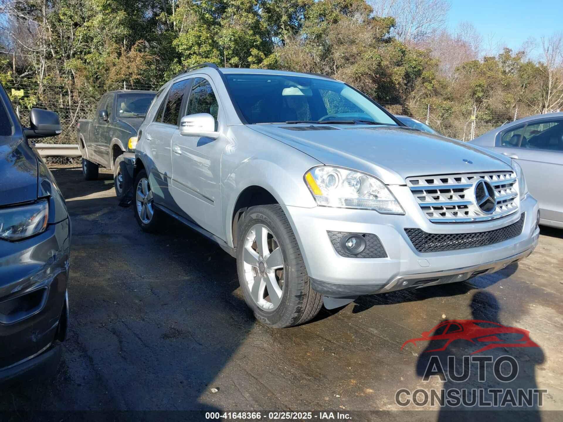 MERCEDES-BENZ ML 350 2011 - 4JGBB5GB2BA716348