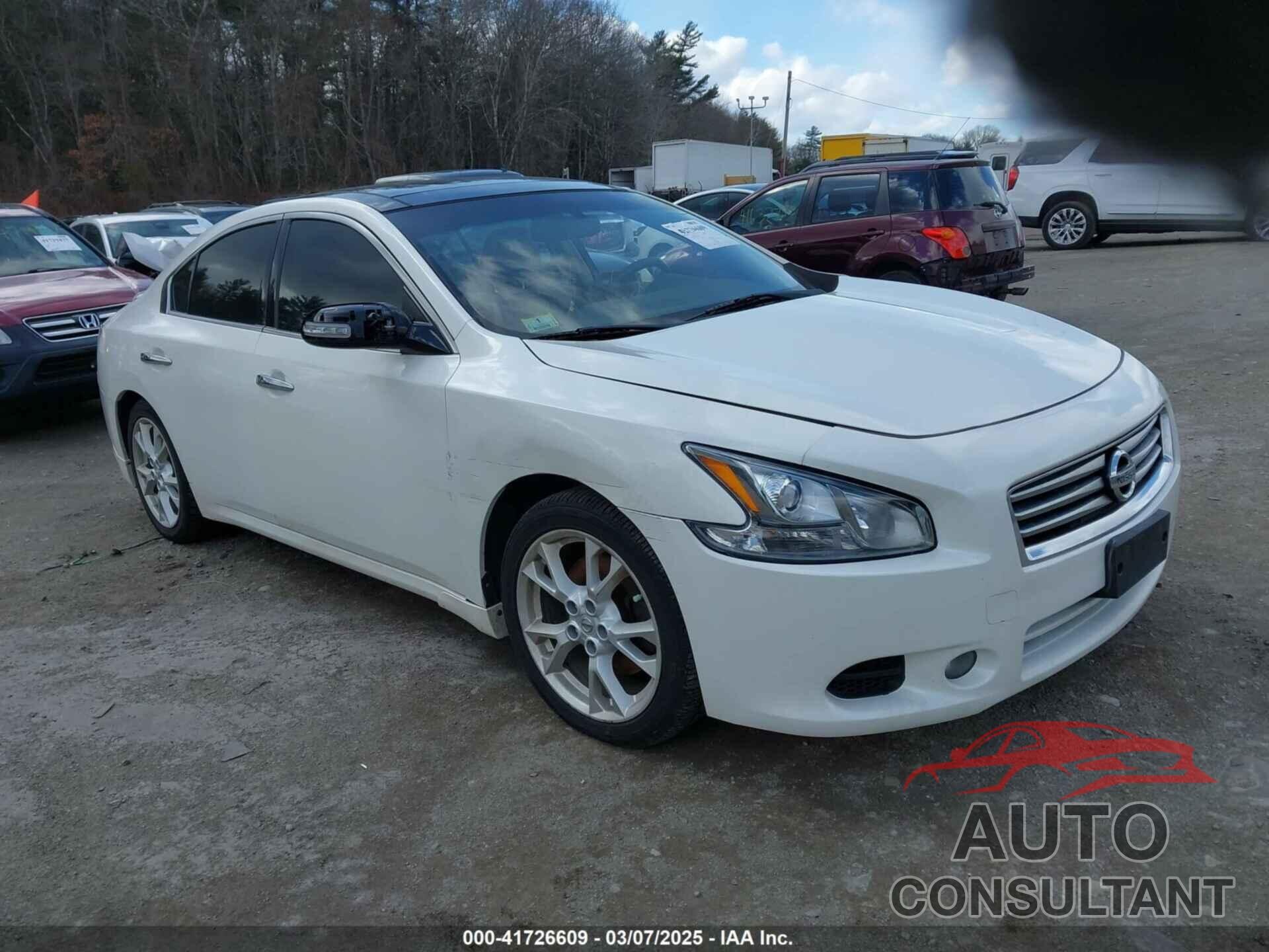 NISSAN MAXIMA 2012 - 1N4AA5AP4CC824375