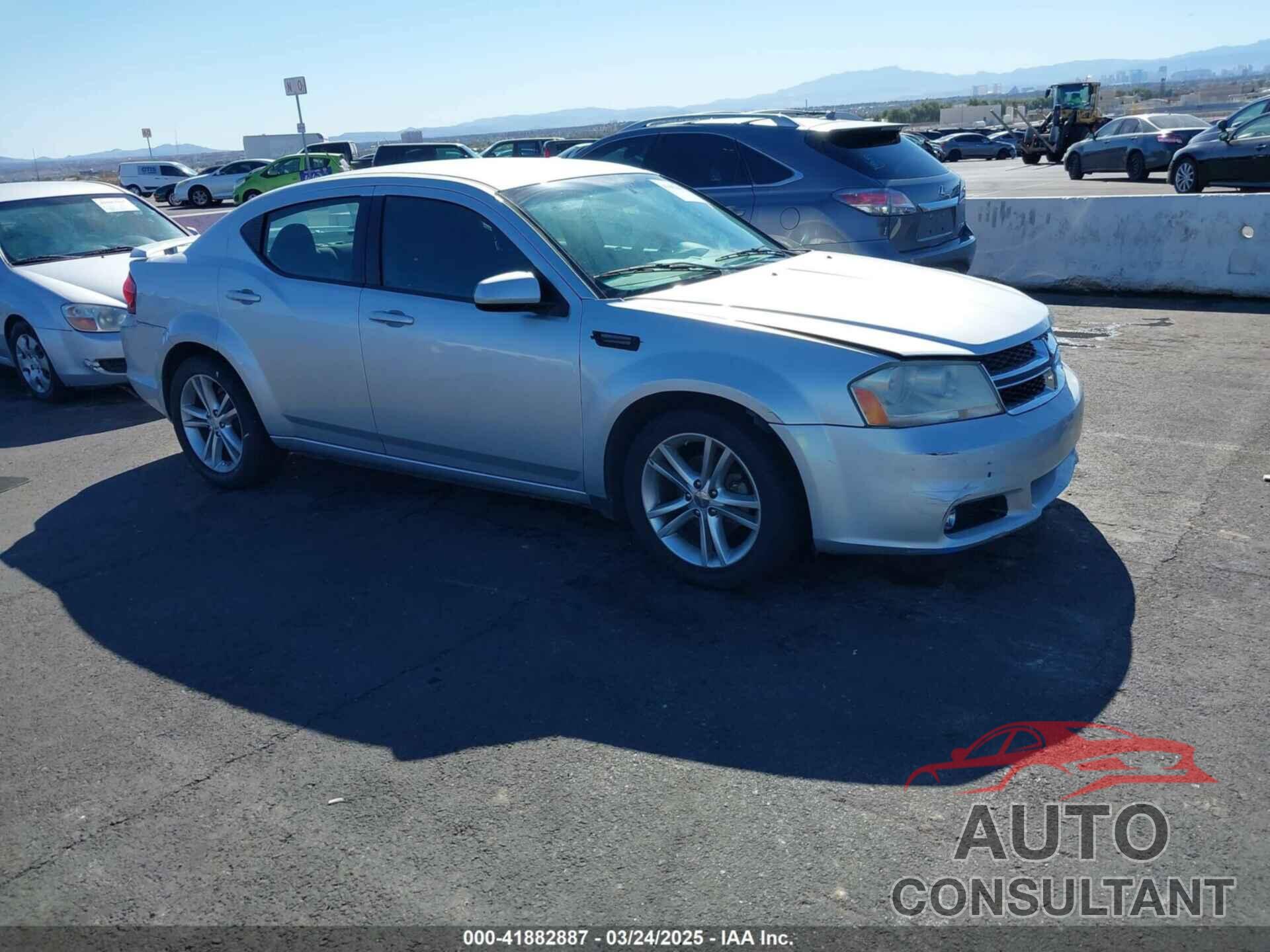 DODGE AVENGER 2011 - 1B3BD1FG0BN574712