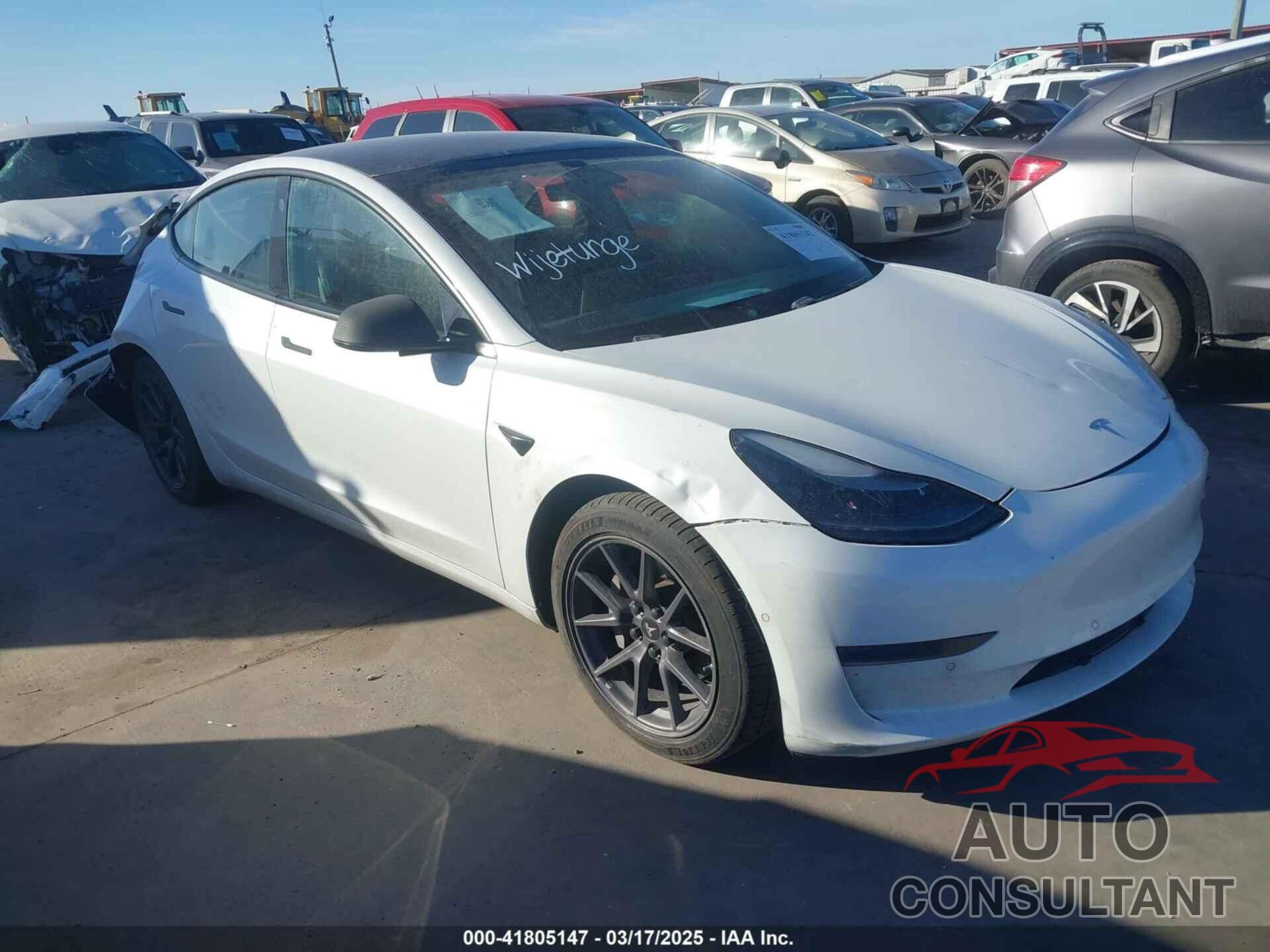TESLA MODEL 3 2021 - 5YJ3E1EA4MF867169