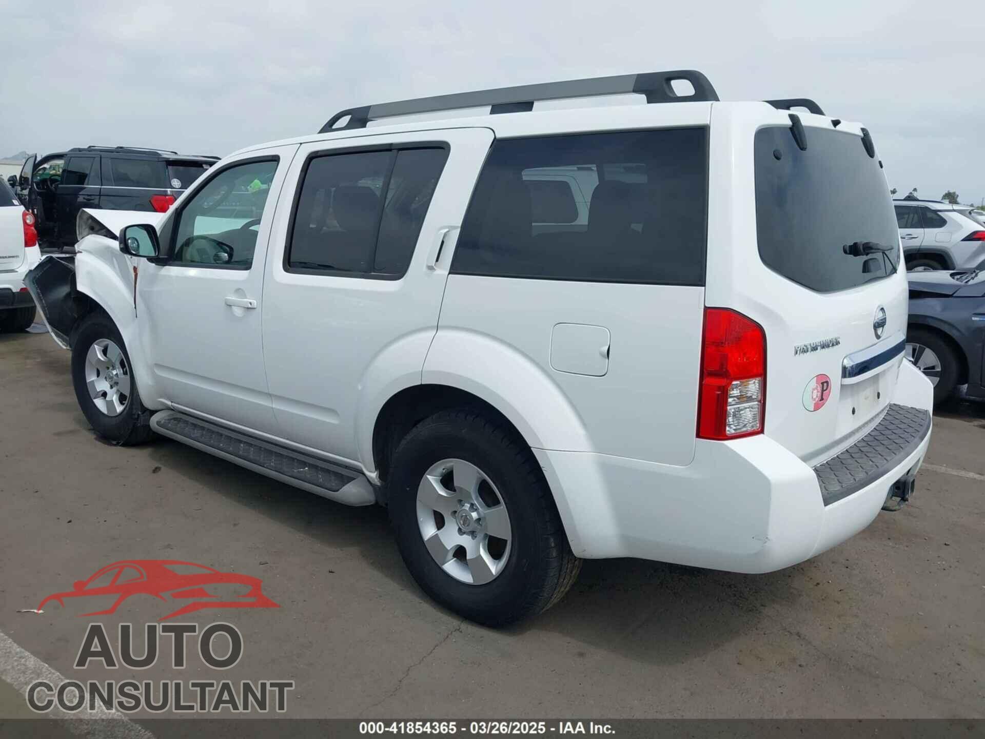 NISSAN PATHFINDER 2012 - 5N1AR1NN2CC622425