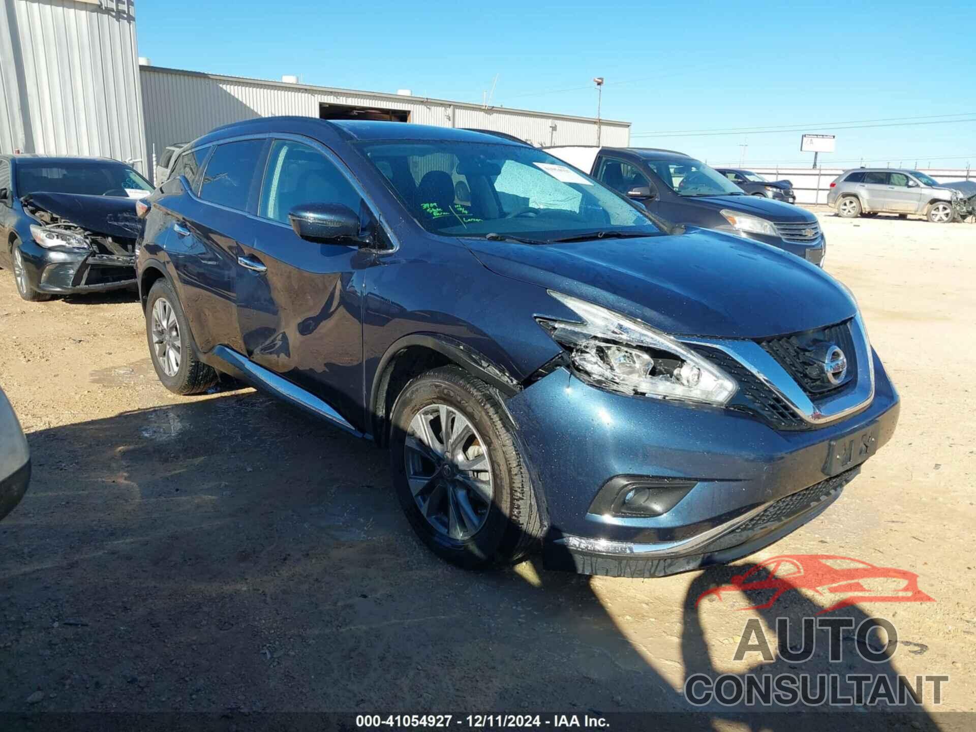 NISSAN MURANO 2016 - 5N1AZ2MG8GN122109