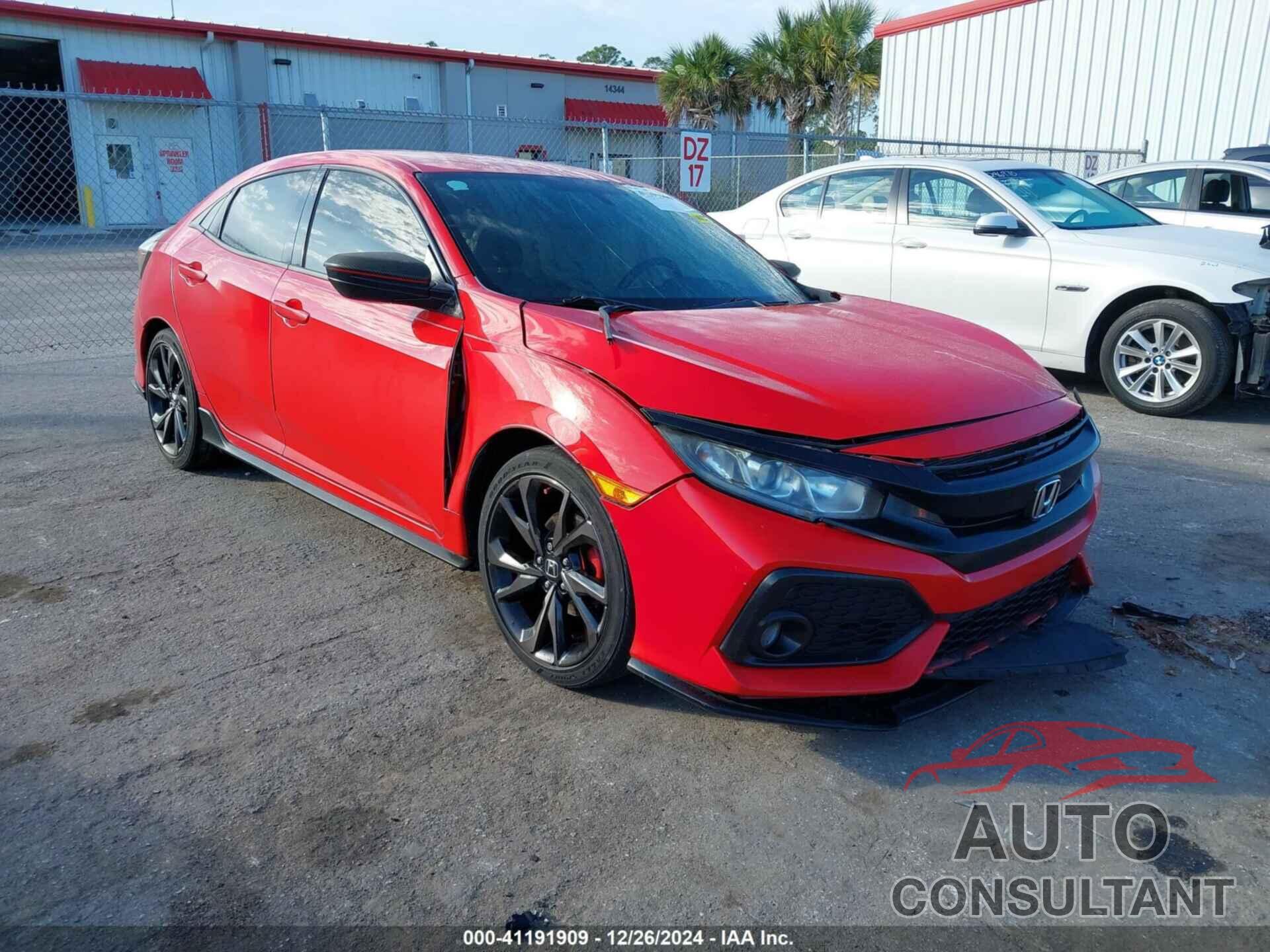 HONDA CIVIC 2017 - SHHFK7H45HU207161