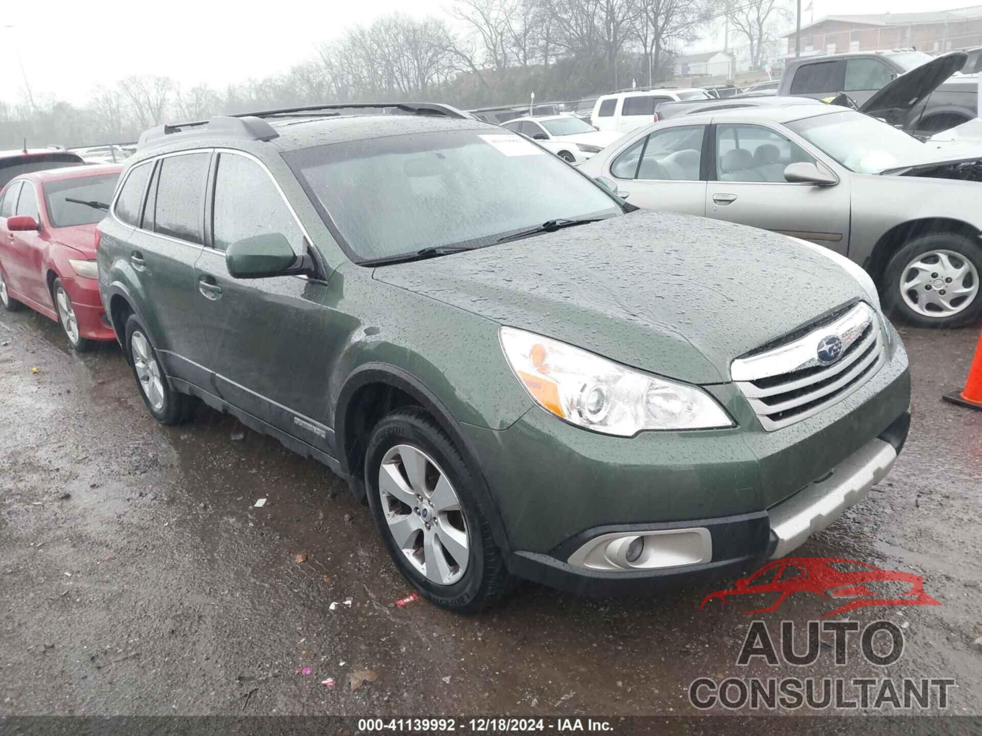 SUBARU OUTBACK 2011 - 4S4BRBLC1B3440449