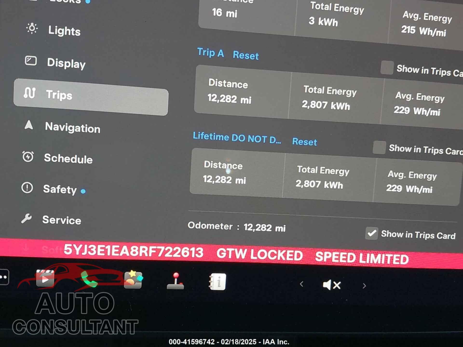 TESLA MODEL 3 2024 - 5YJ3E1EA8RF722613