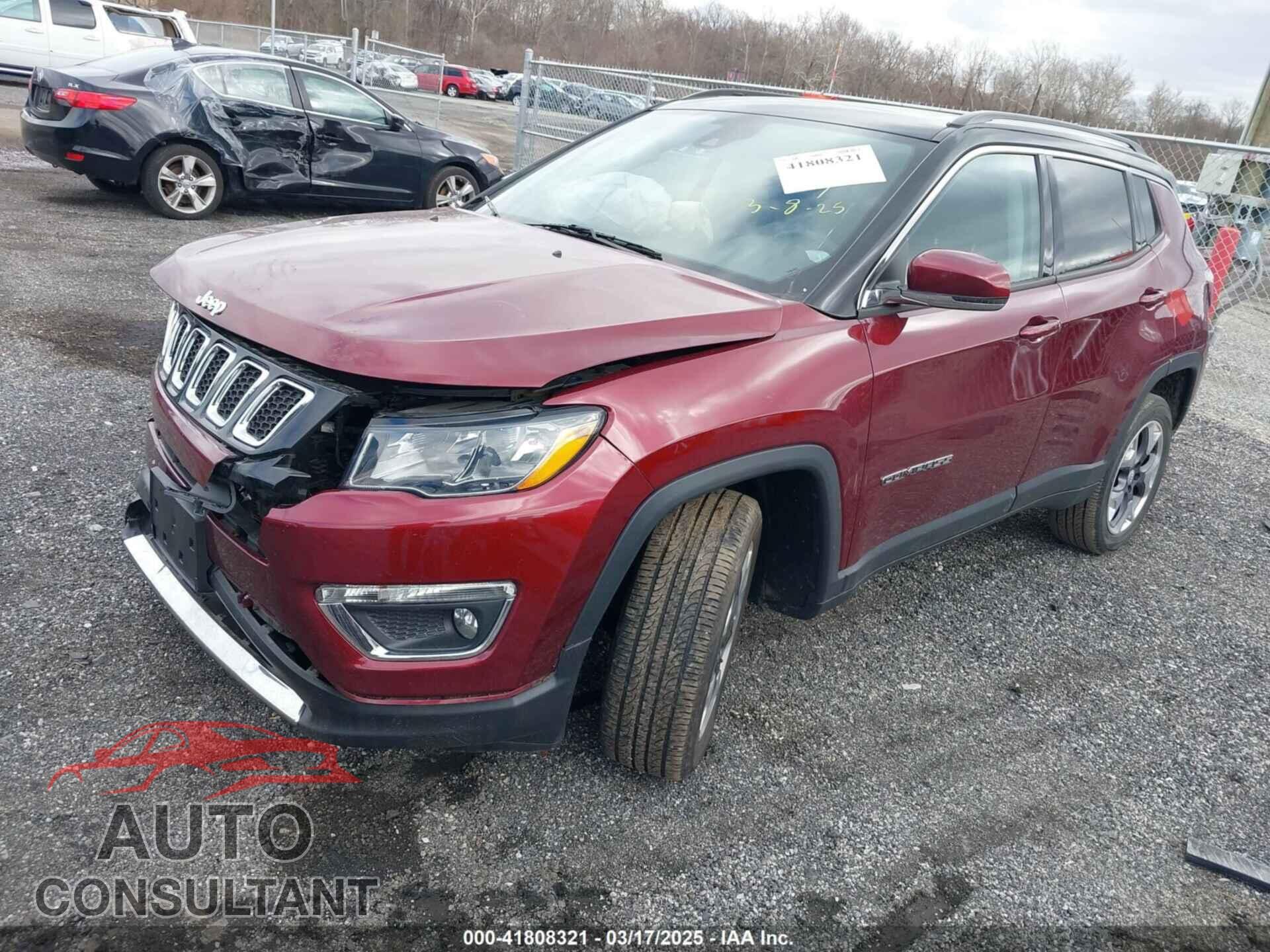 JEEP COMPASS 2021 - 3C4NJDCB3MT601337