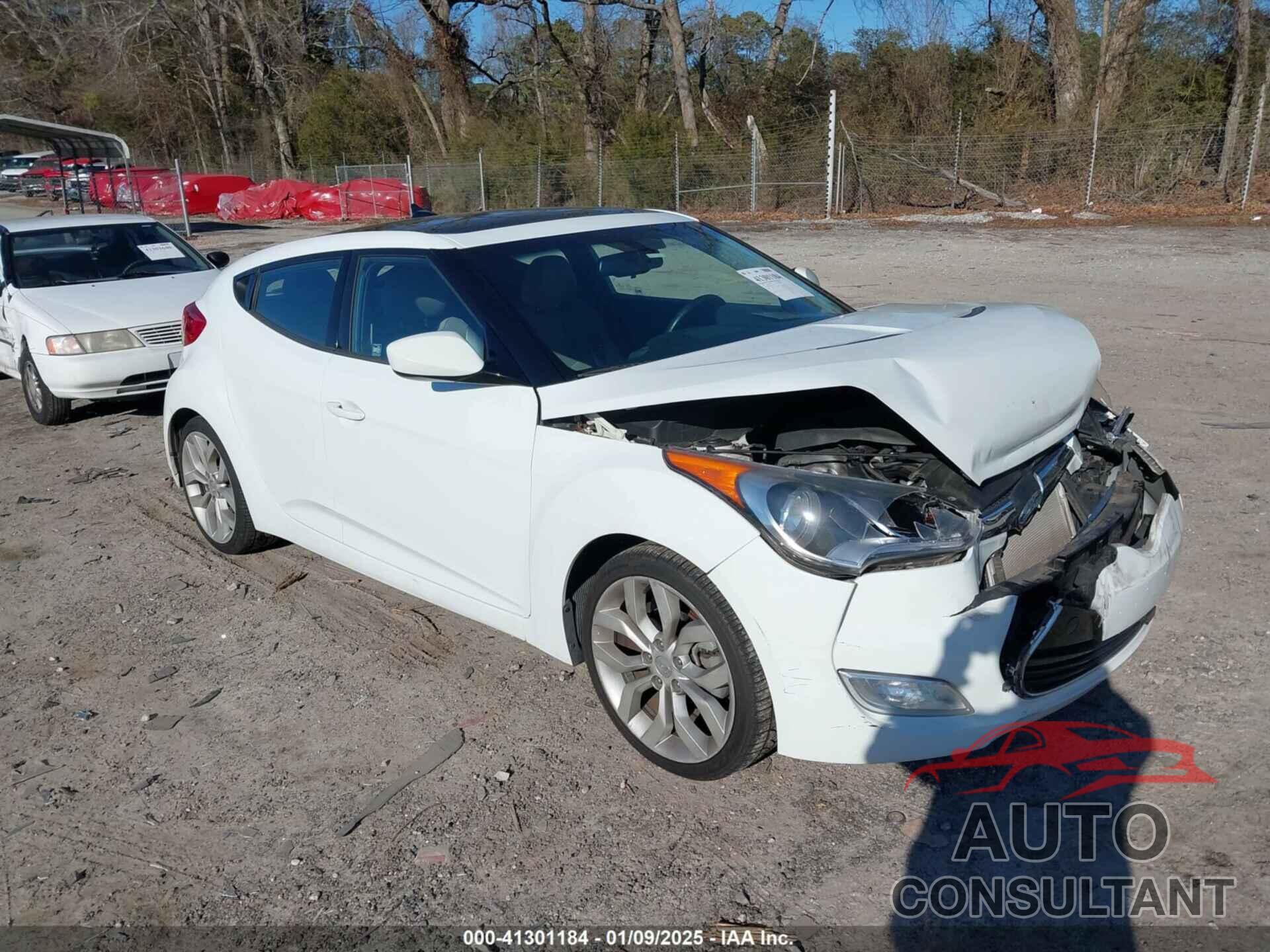 HYUNDAI VELOSTER 2013 - KMHTC6AD8DU135634