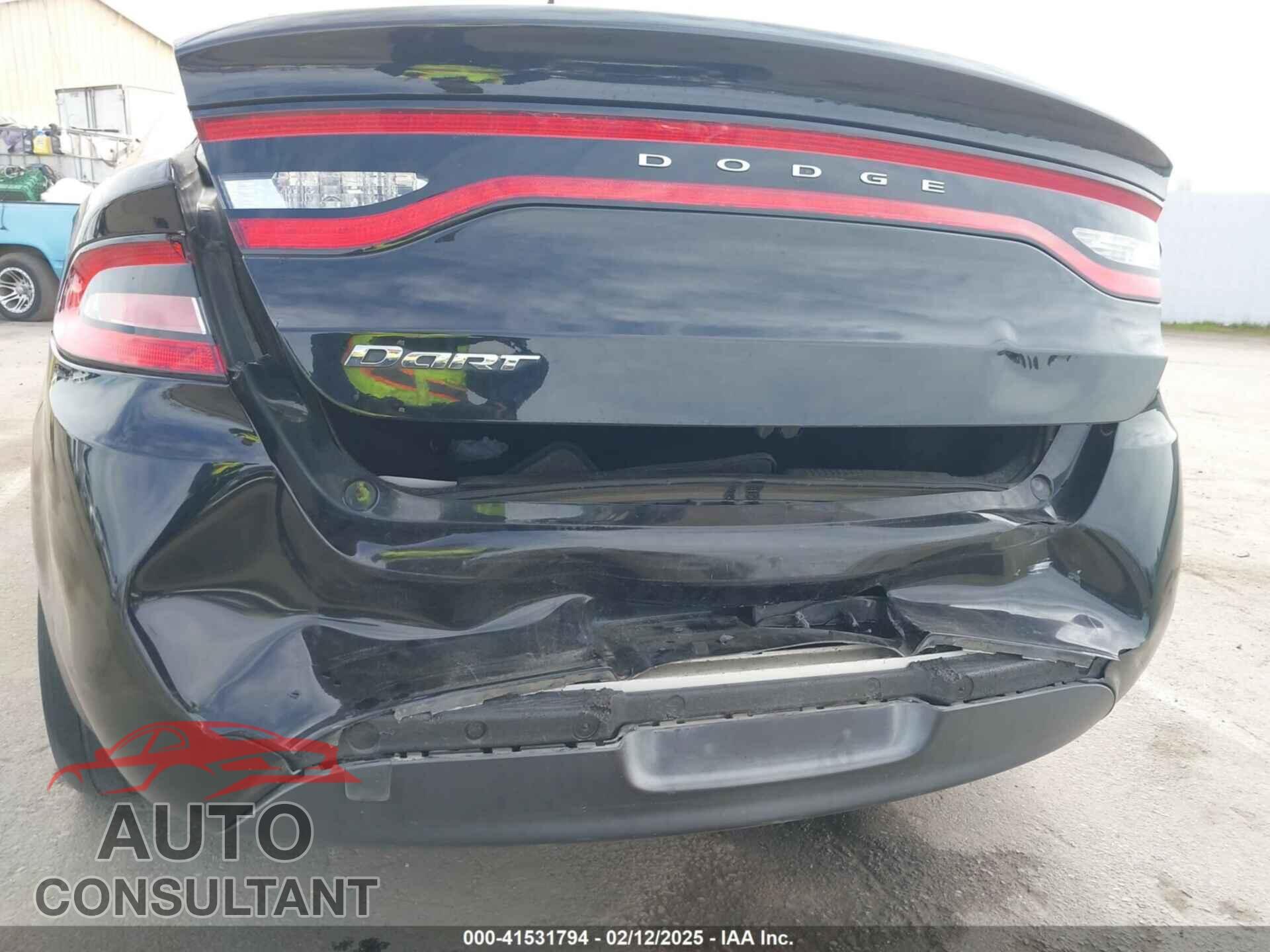 DODGE DART 2015 - 1C3CDFAA2FD311611