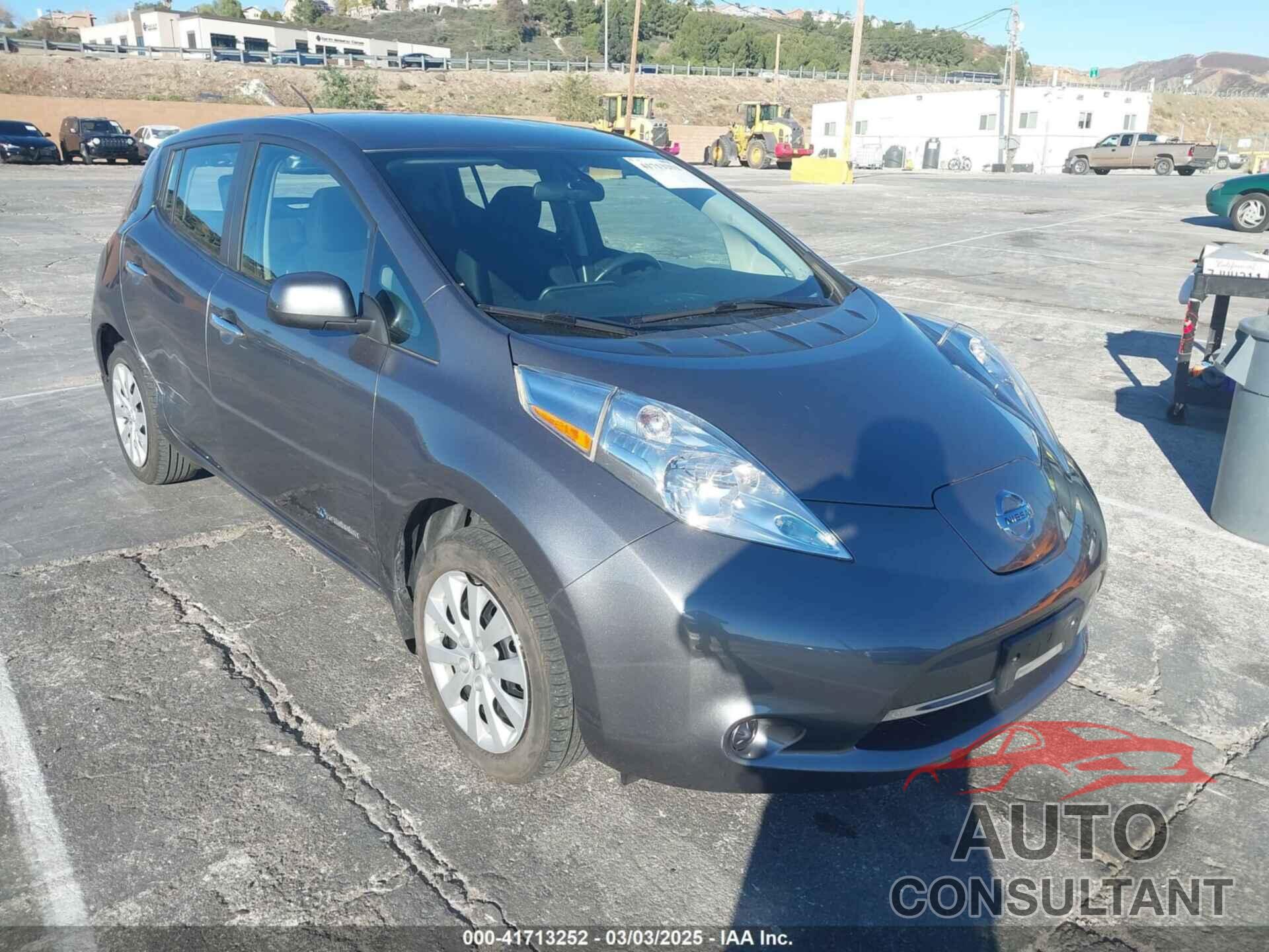 NISSAN LEAF 2015 - 1N4AZ0CP9FC316206