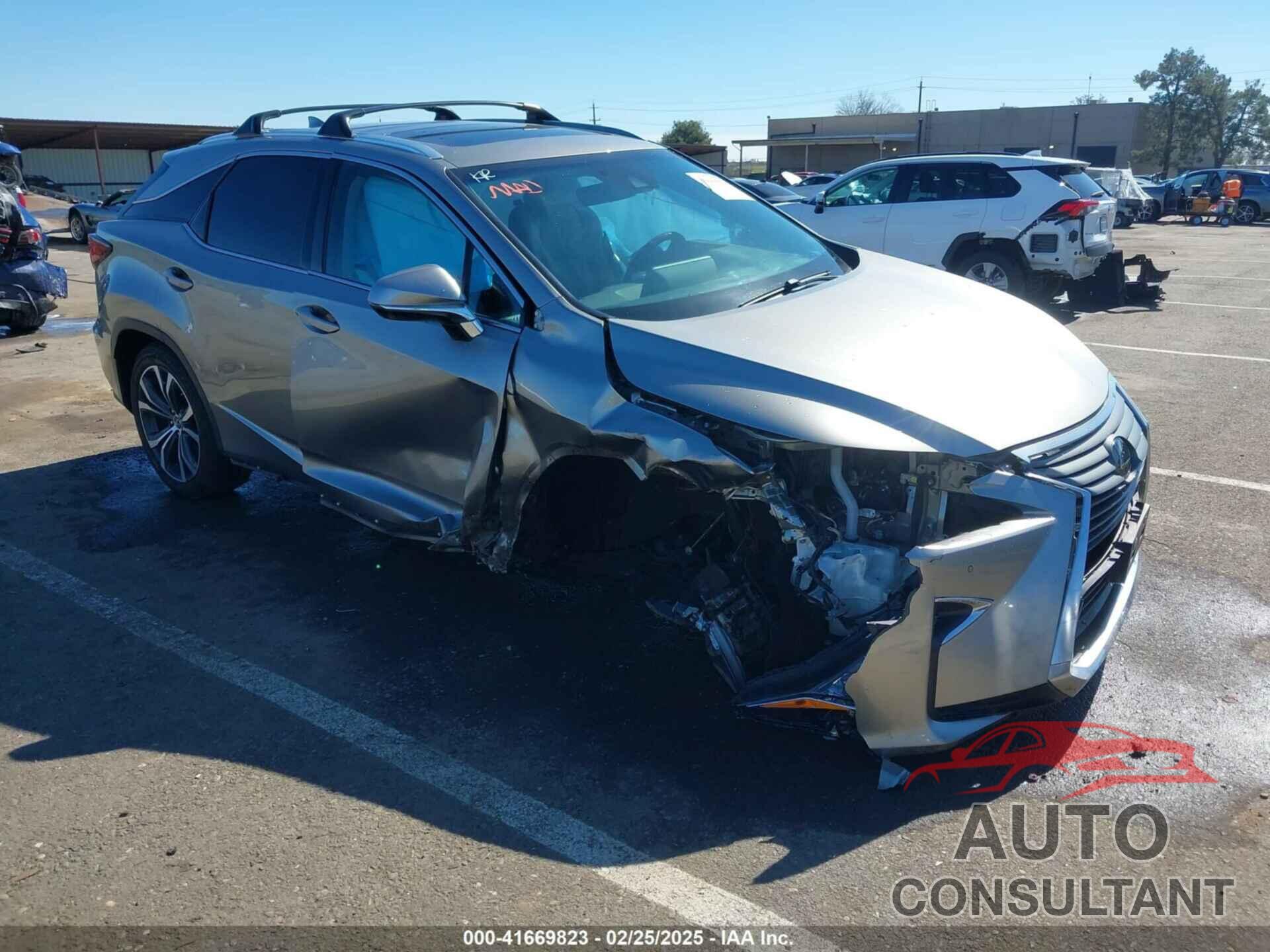 LEXUS RX 350 2018 - 2T2BZMCA7JC140852