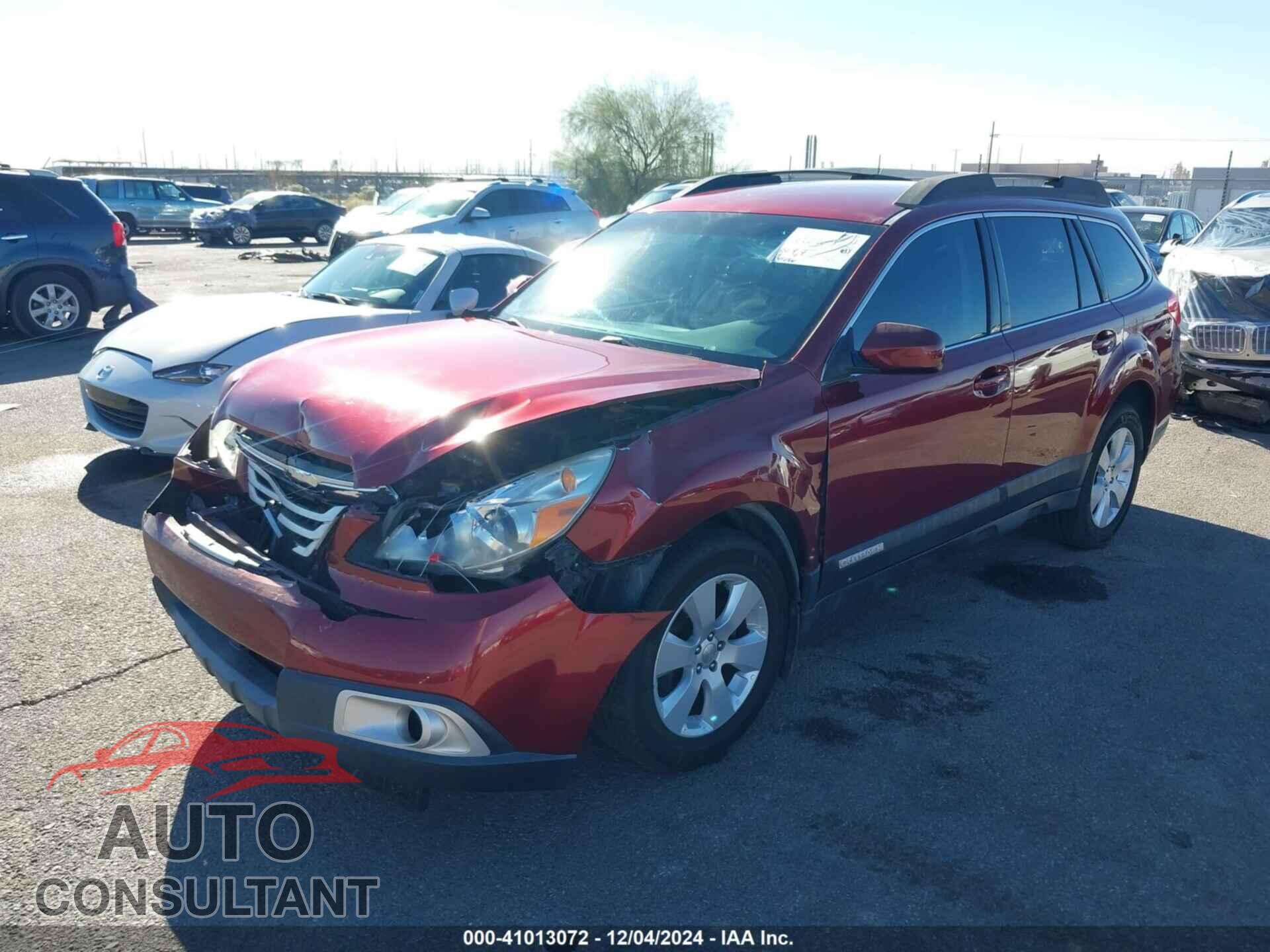 SUBARU OUTBACK 2012 - 4S4BRBCC1C3228295
