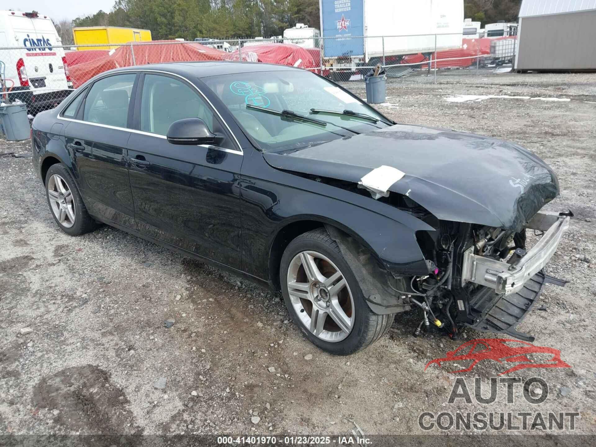 AUDI A4 2009 - WAUMK98K09A118527
