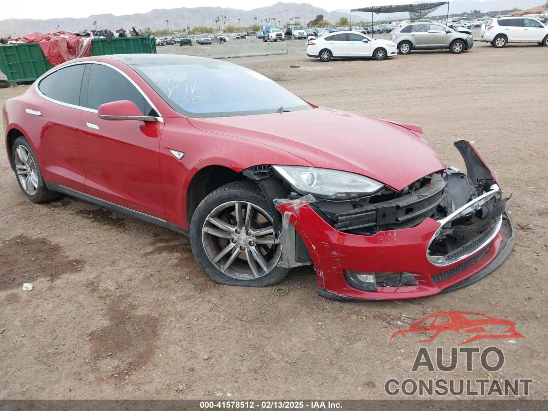 TESLA MODEL S 2013 - 5YJSA1DPXDFP16186