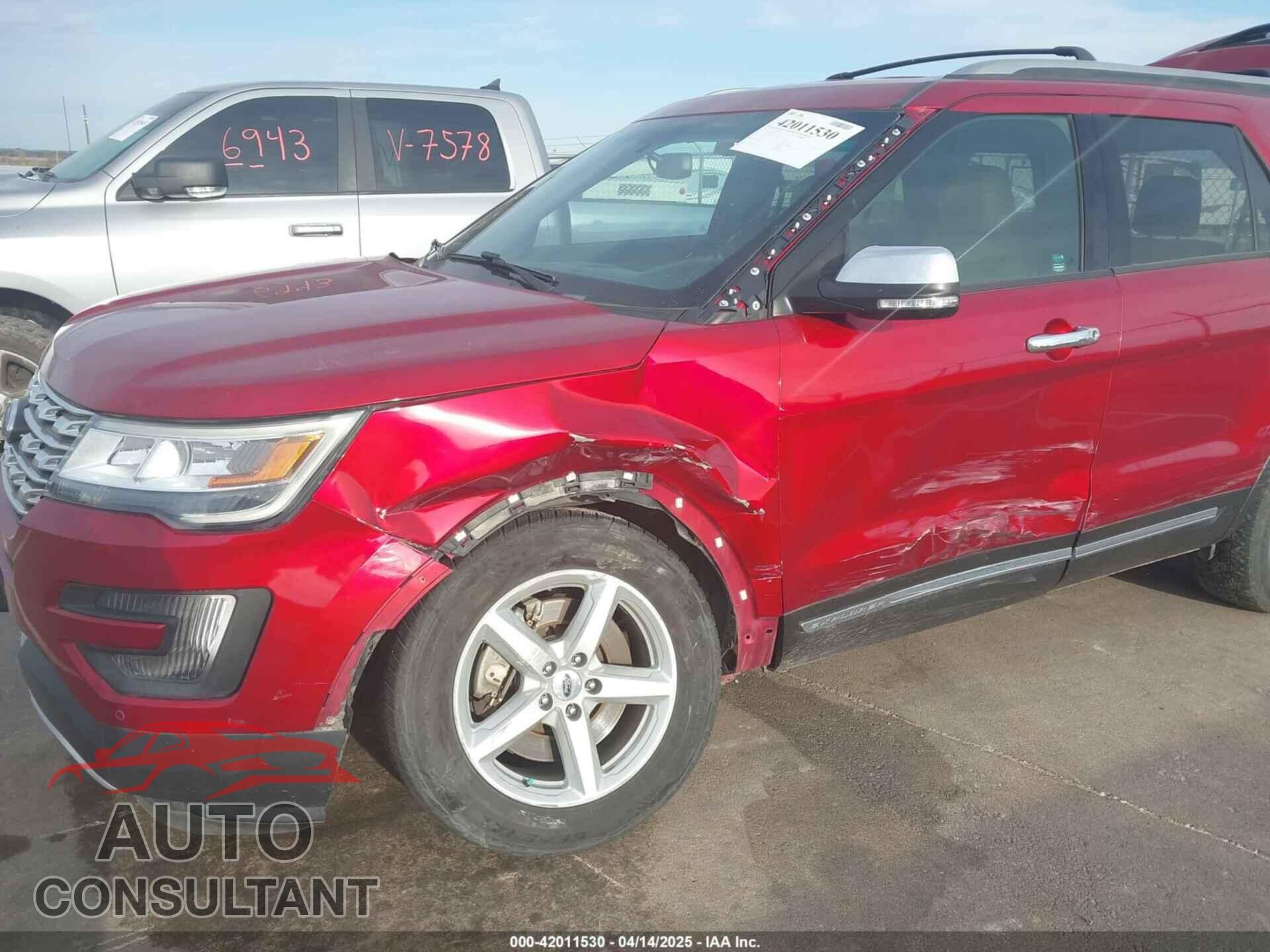 FORD EXPLORER 2016 - 1FM5K8D80GGA76152