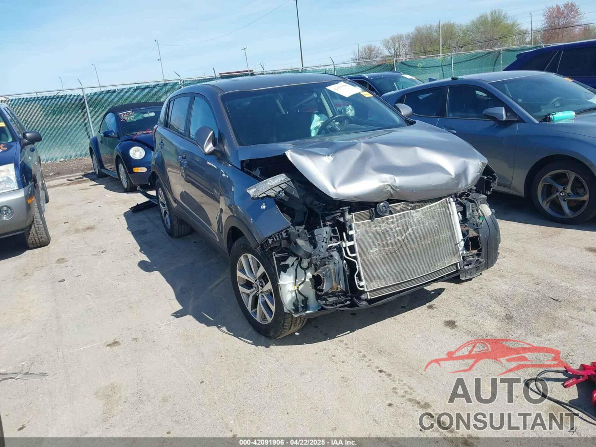 KIA SPORTAGE 2016 - KNDPBCACXG7848858