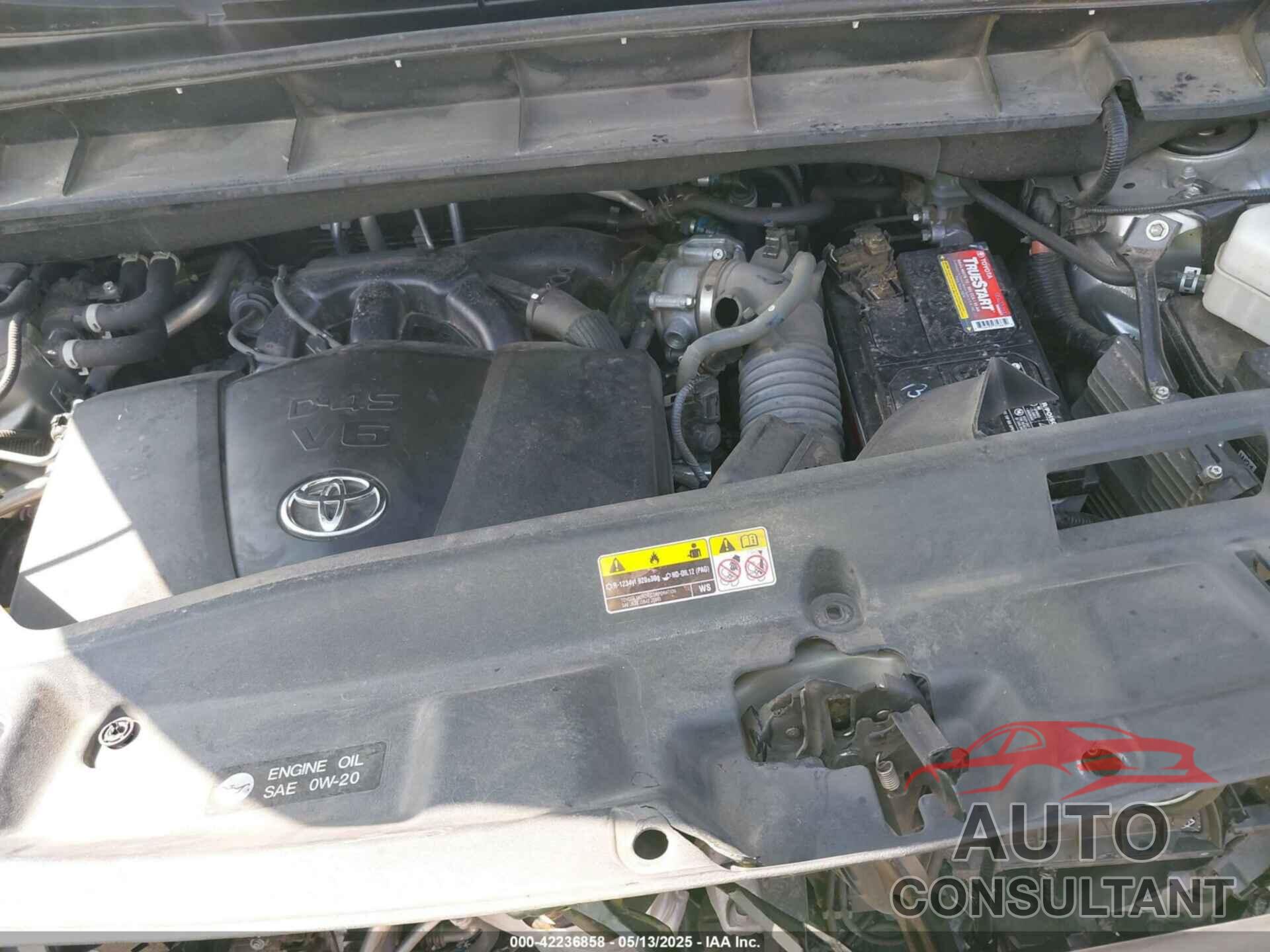 TOYOTA HIGHLANDER 2022 - 5TDGZRAH6NS092054
