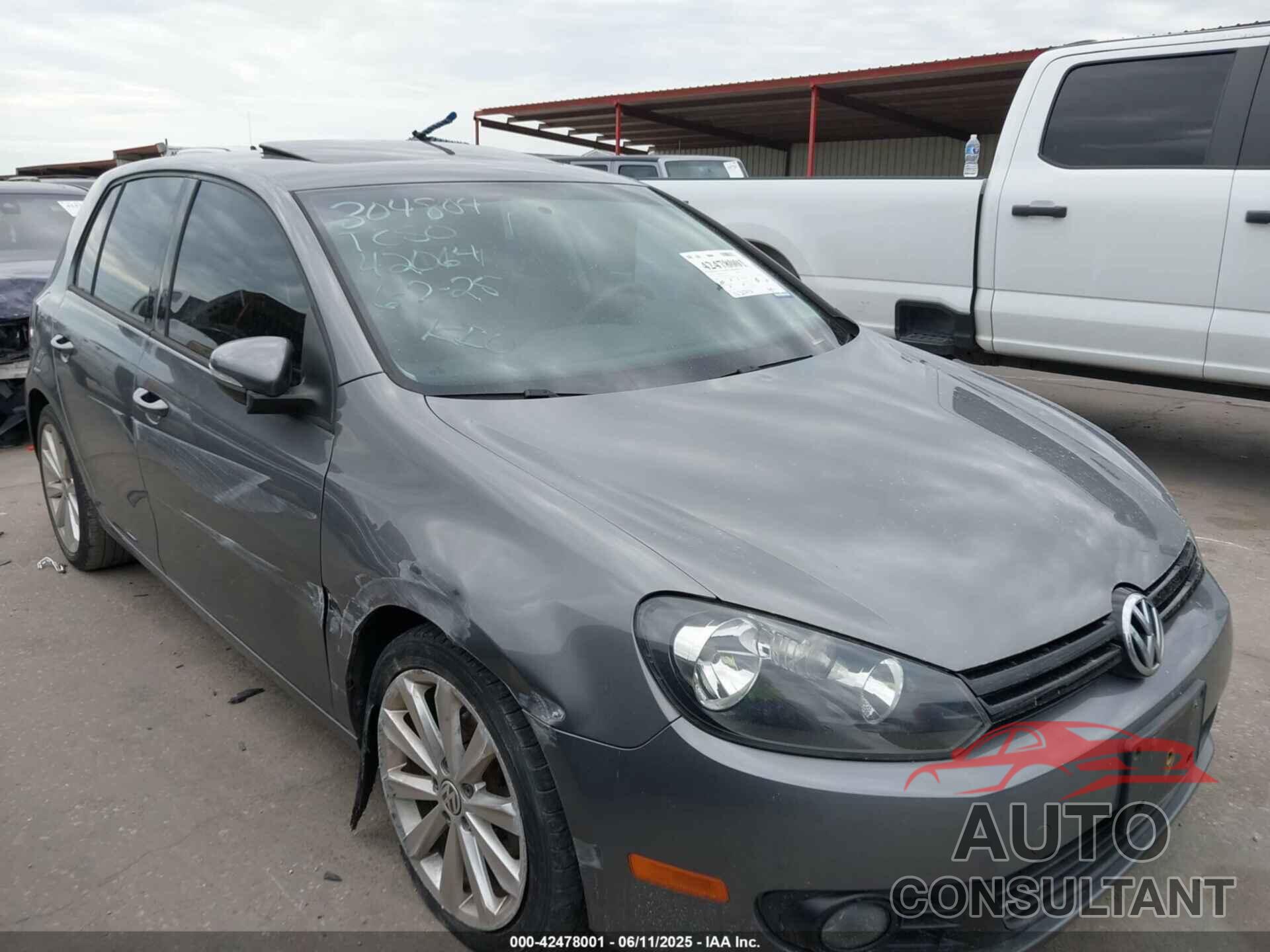 VOLKSWAGEN GOLF 2014 - WVWDM7AJ4EW000447
