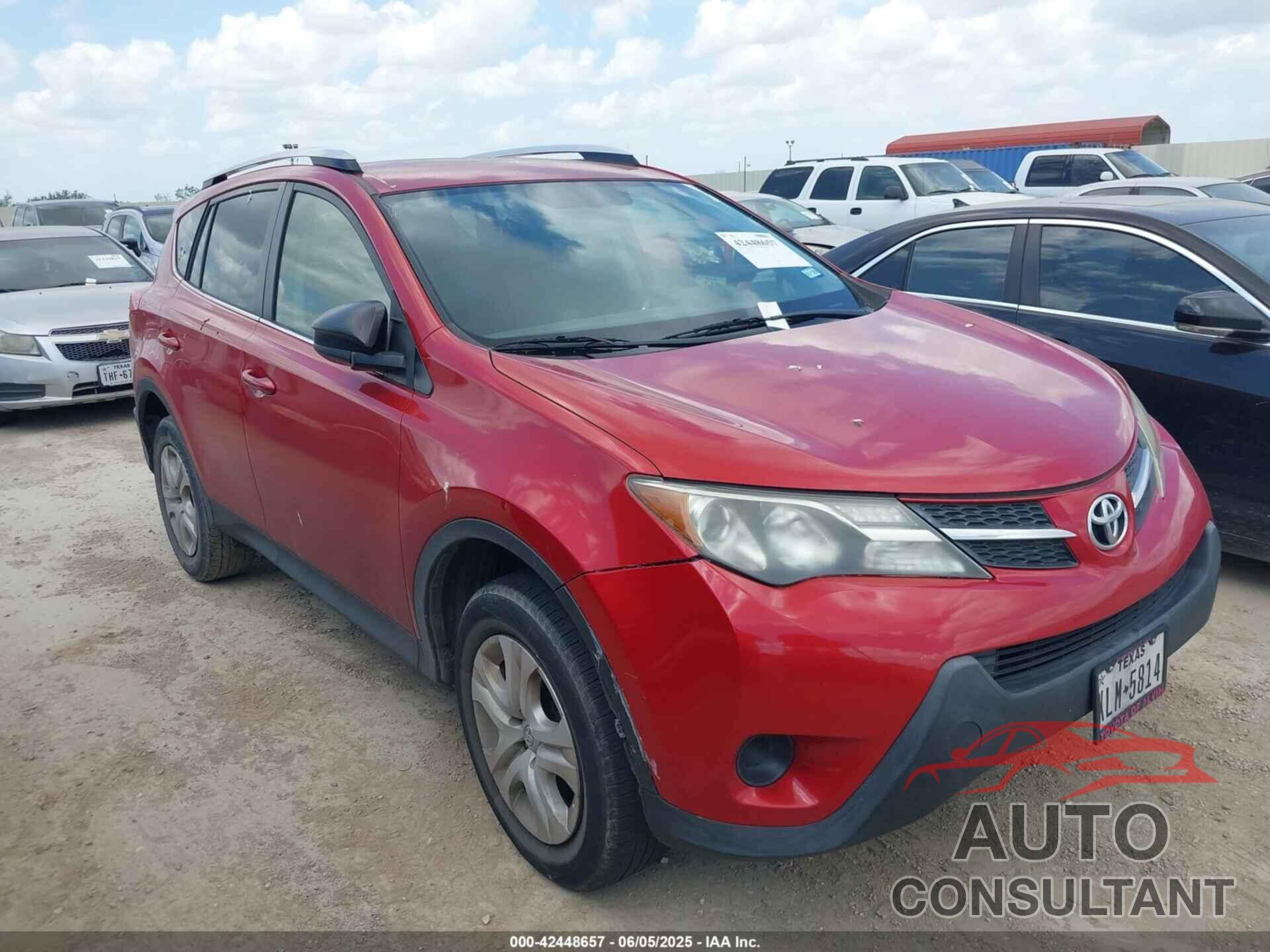 TOYOTA RAV4 2014 - JTMZFREV4EJ015181