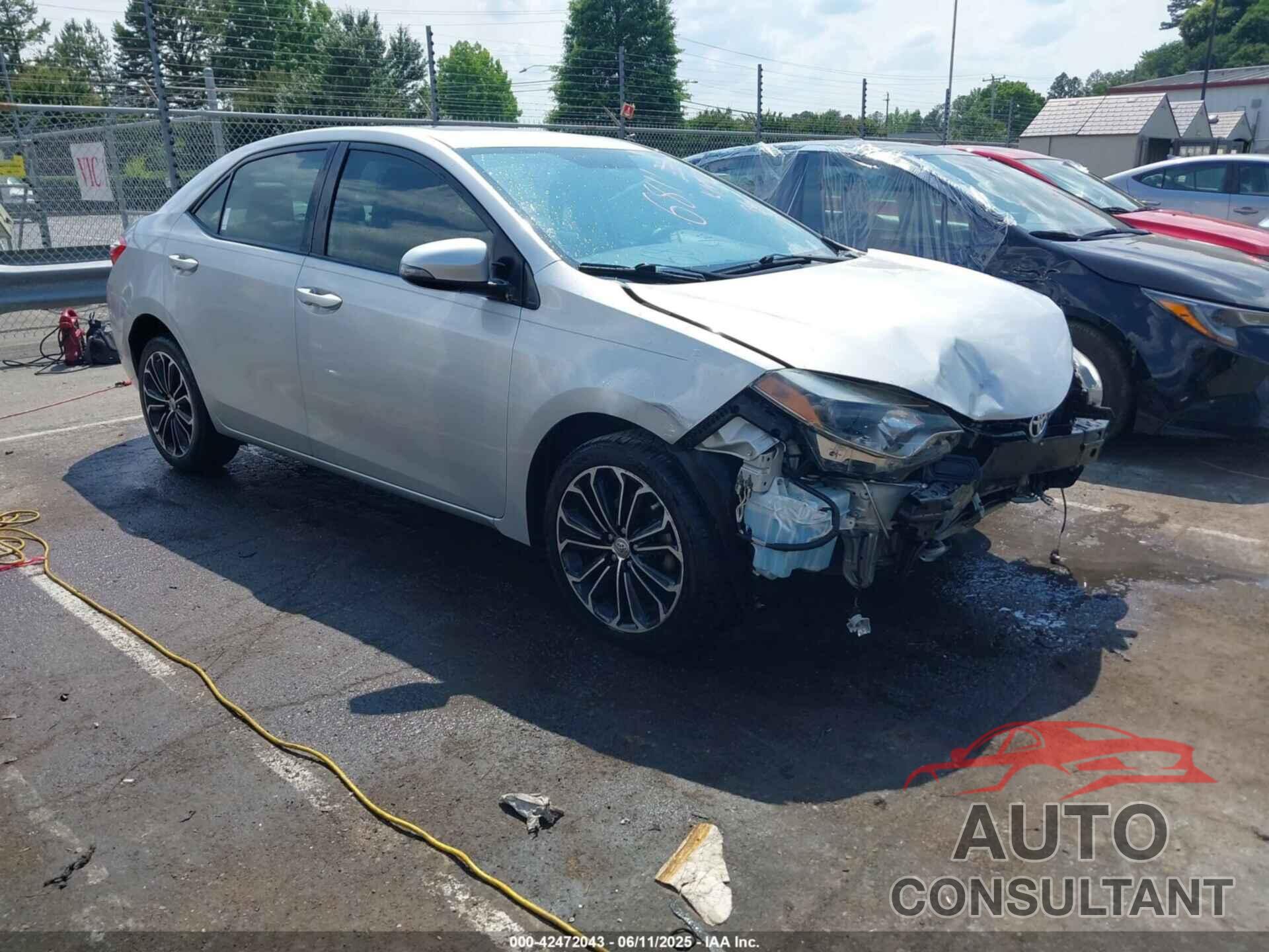 TOYOTA COROLLA 2016 - 2T1BURHE8GC716811