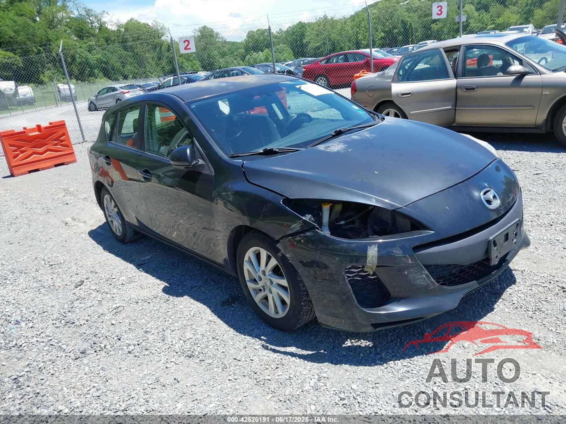 MAZDA MAZDA3 2012 - JM1BL1L76C1636662