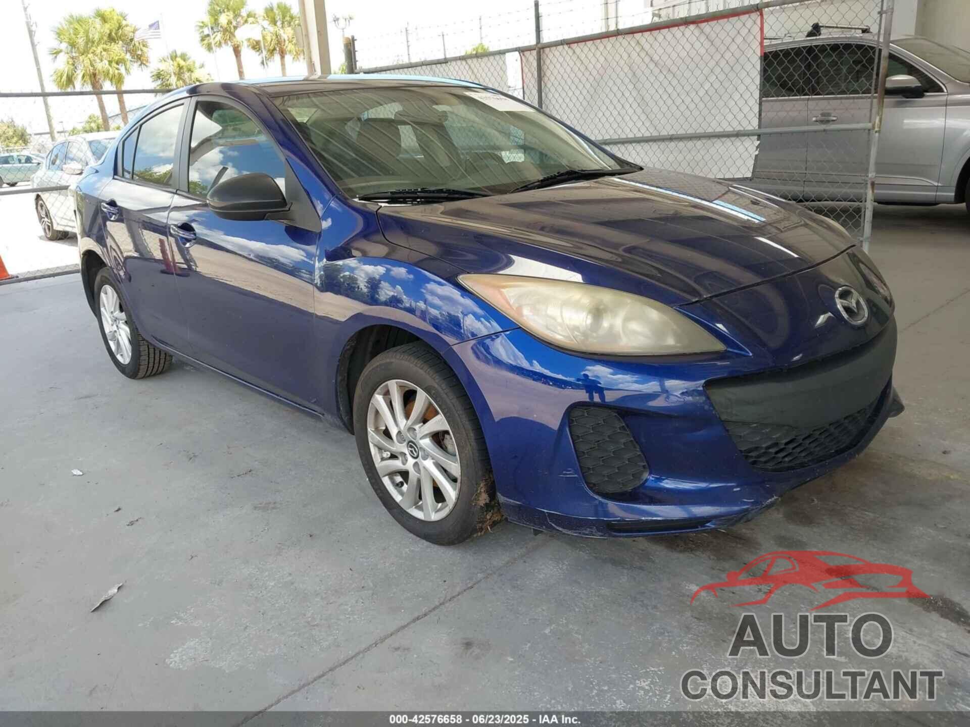 MAZDA MAZDA3 2013 - JM1BL1V79D1754154