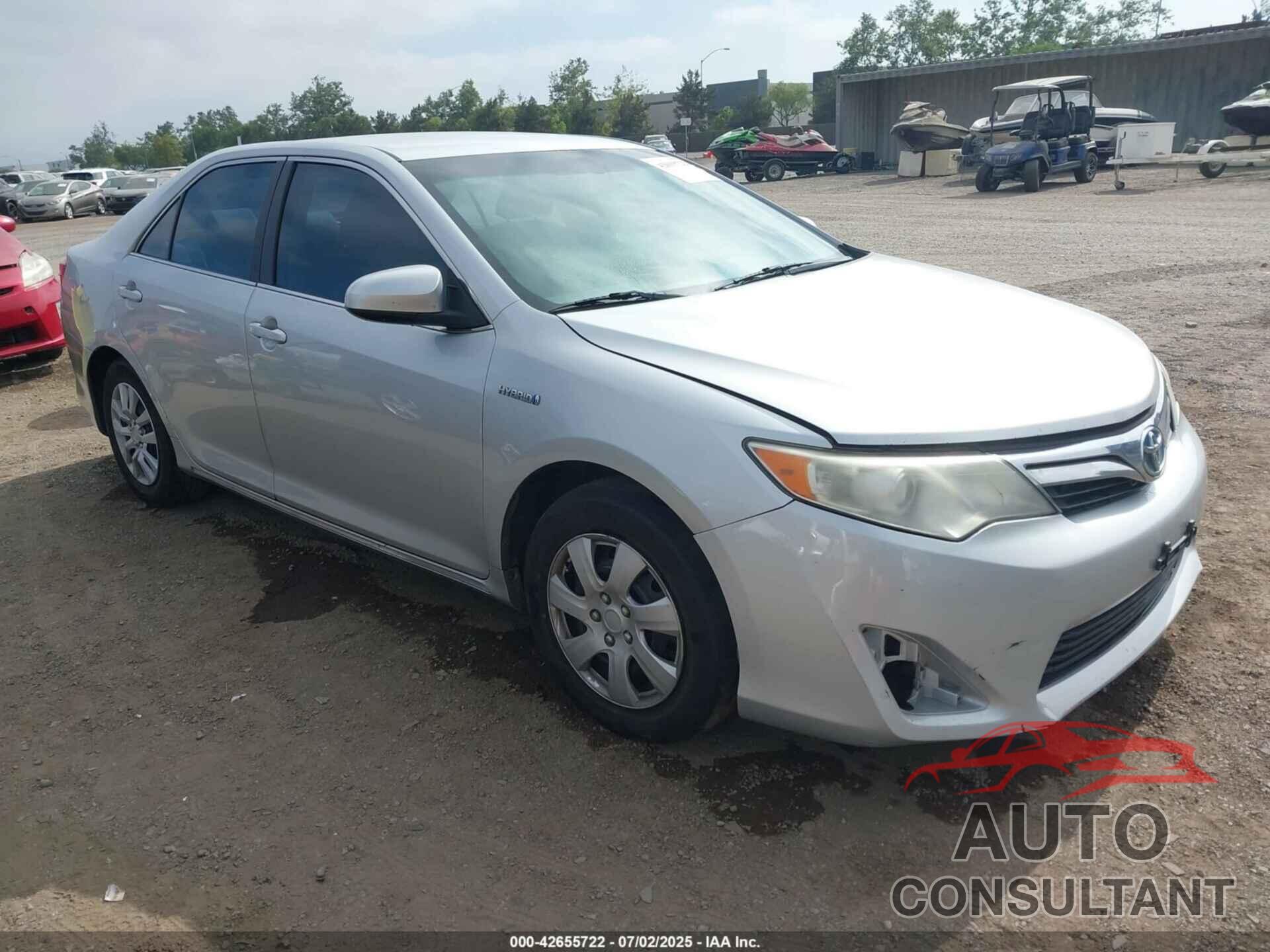 TOYOTA CAMRY HYBRID 2012 - 4T1BD1FK7CU054478