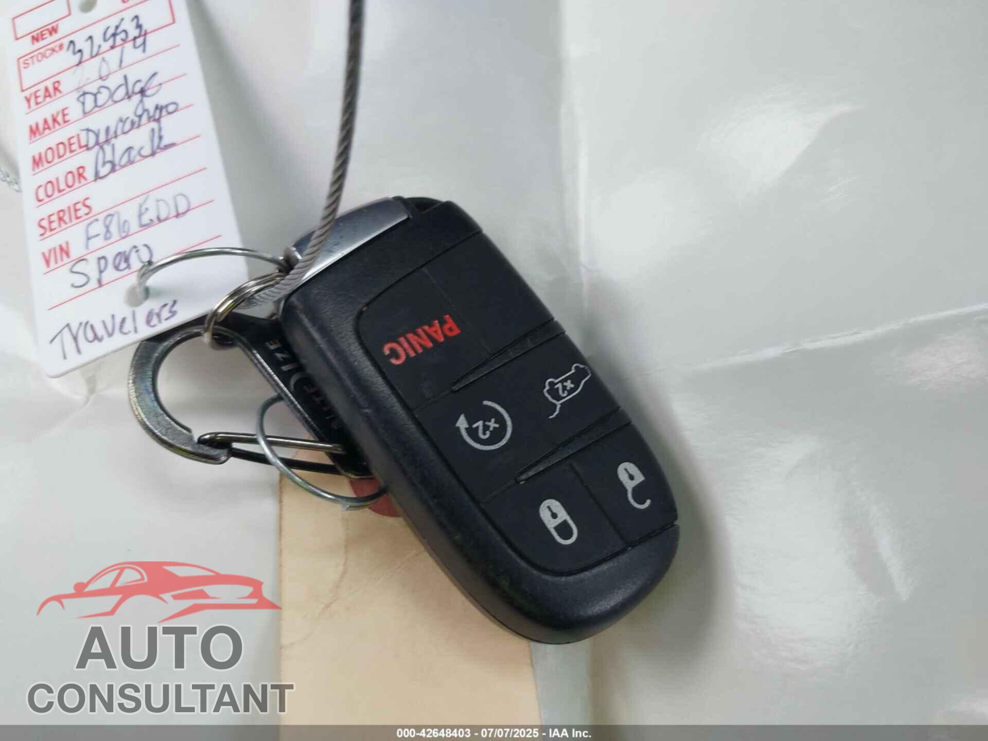 DODGE DURANGO 2014 - 1C4RDJDG5EC354532