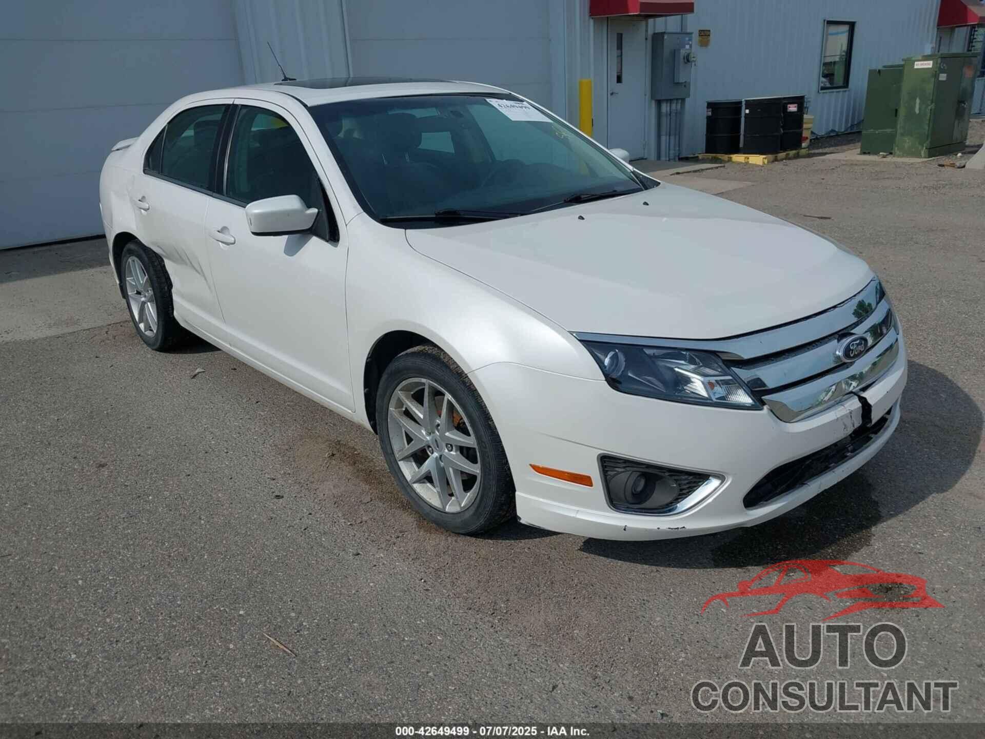 FORD FUSION 2012 - 3FAHP0JA6CR238063