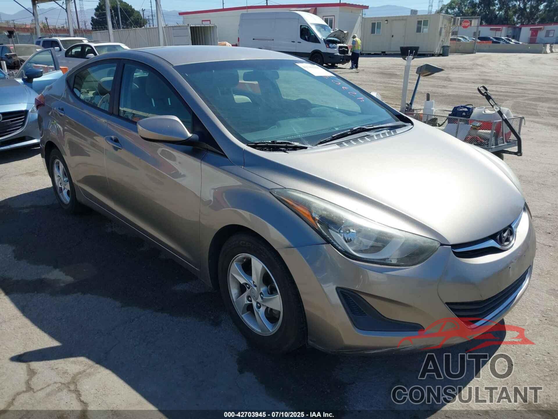 HYUNDAI ELANTRA 2014 - 5NPDH4AE5EH533659
