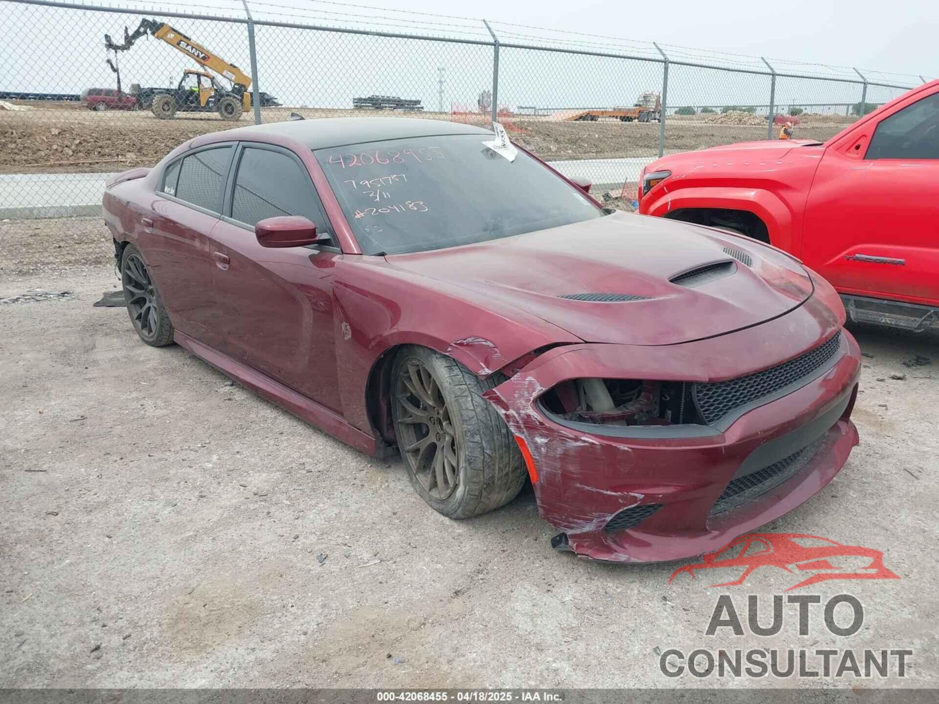 DODGE CHARGER 2018 - 2C3CDXL93JH204183
