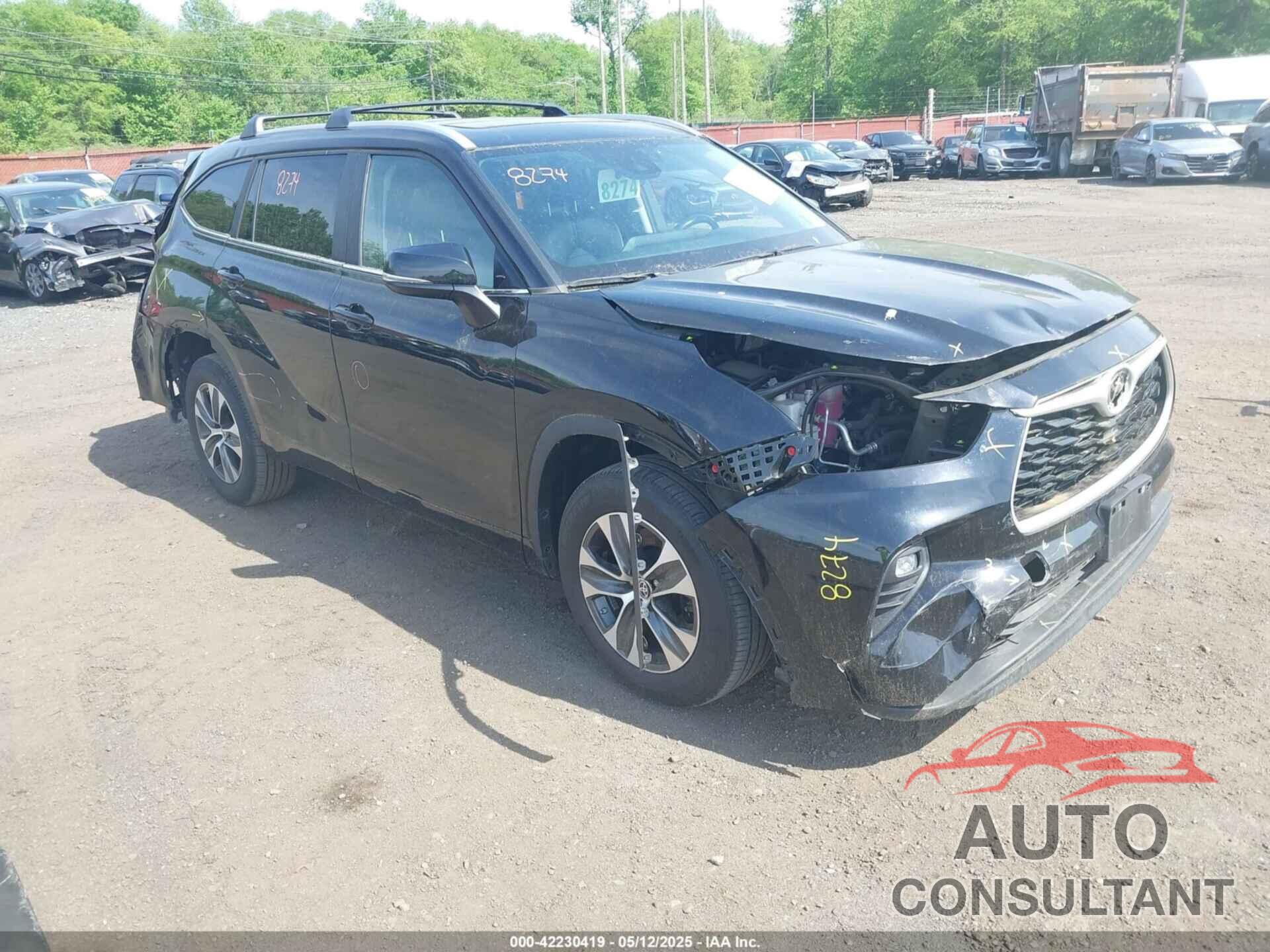TOYOTA HIGHLANDER 2023 - 5TDKDRBHXPS030361