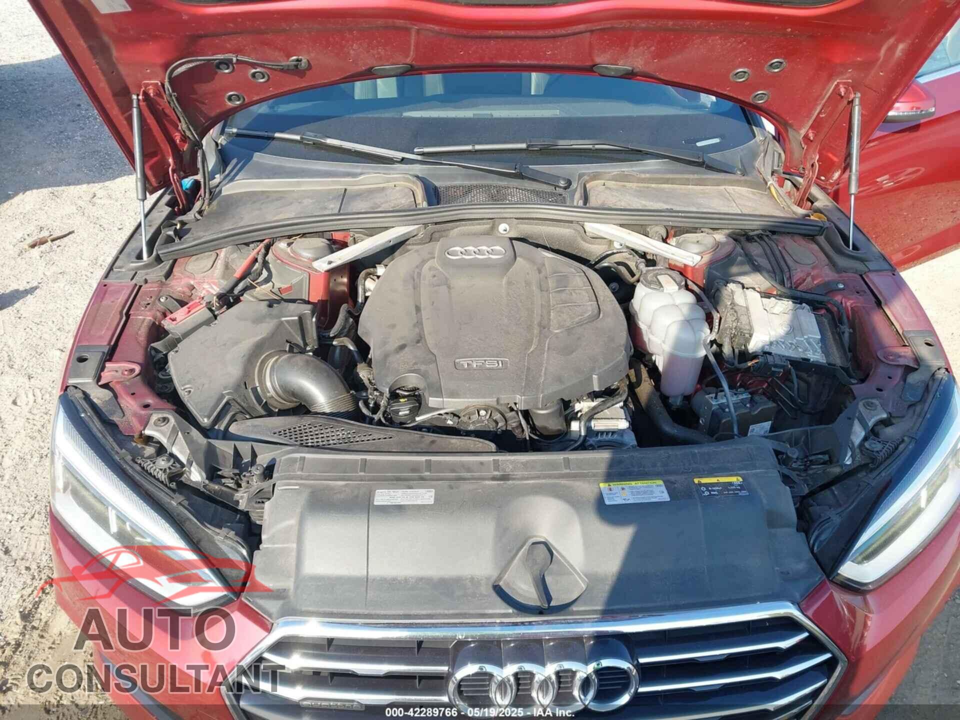 AUDI A5 2019 - WAUBNCF56KA097357