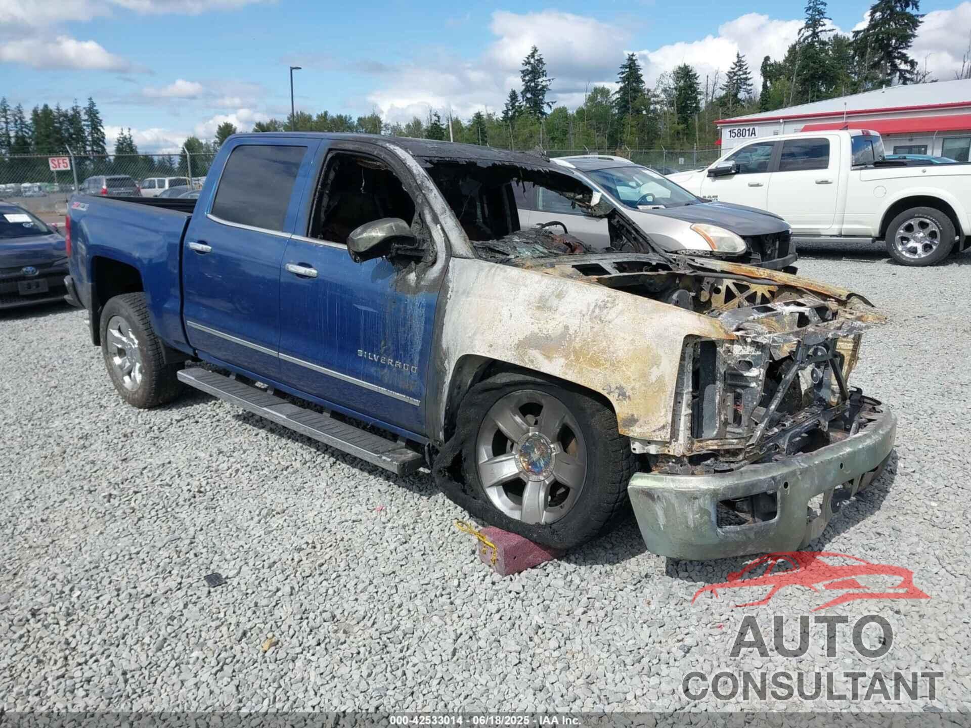 CHEVROLET SILVERADO 1500 2015 - 3GCUKSEC6FG226705