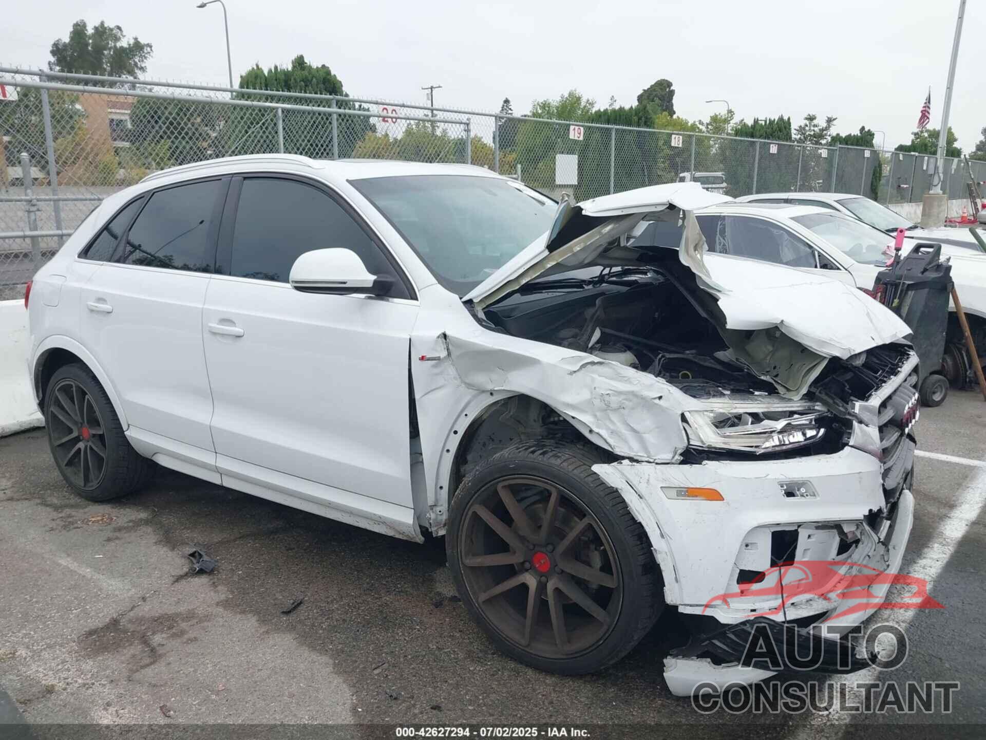 AUDI Q3 2016 - WA1GFCFS7GR021211