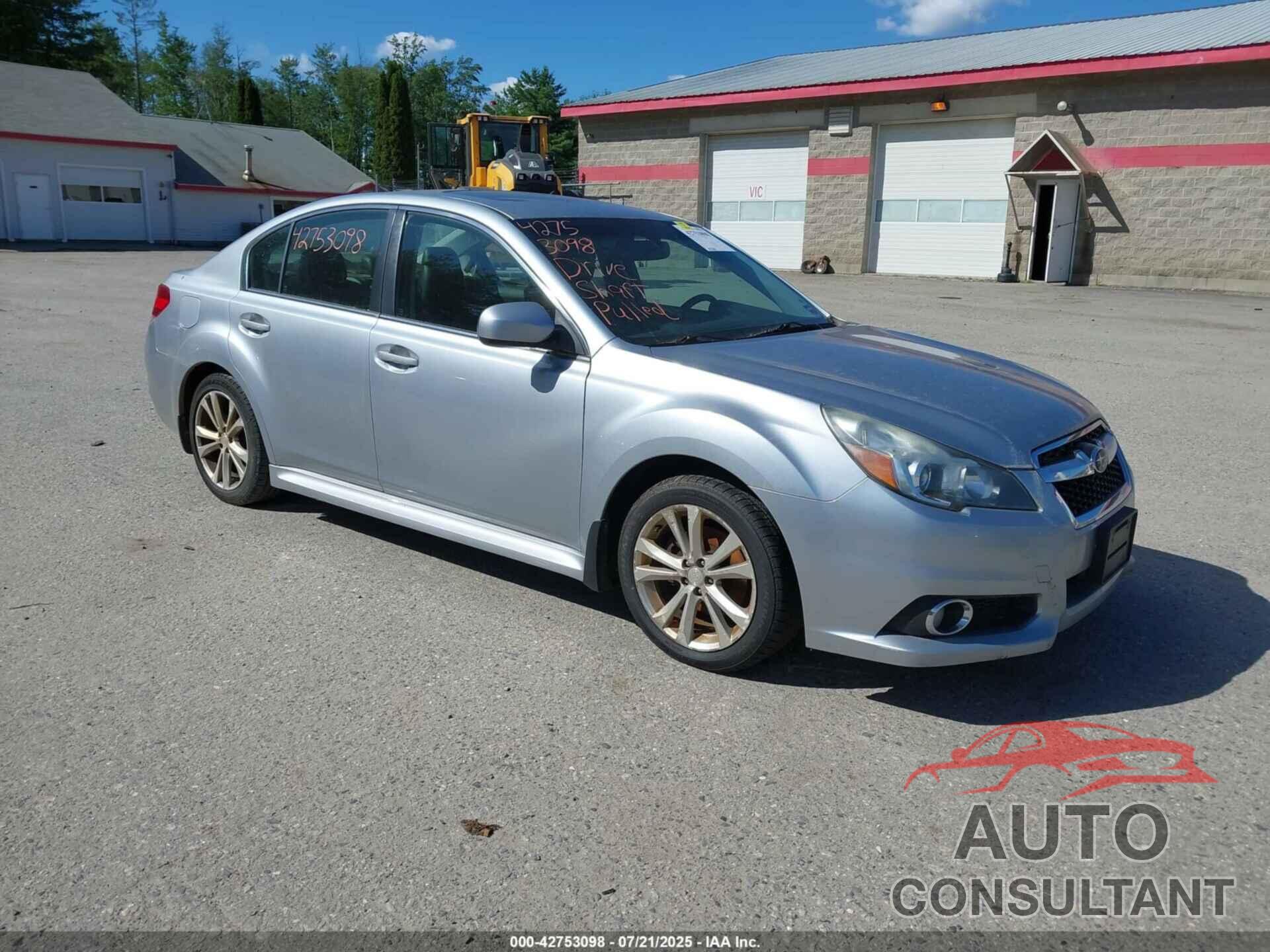 SUBARU LEGACY 2014 - 4S3BMBL66E3004181