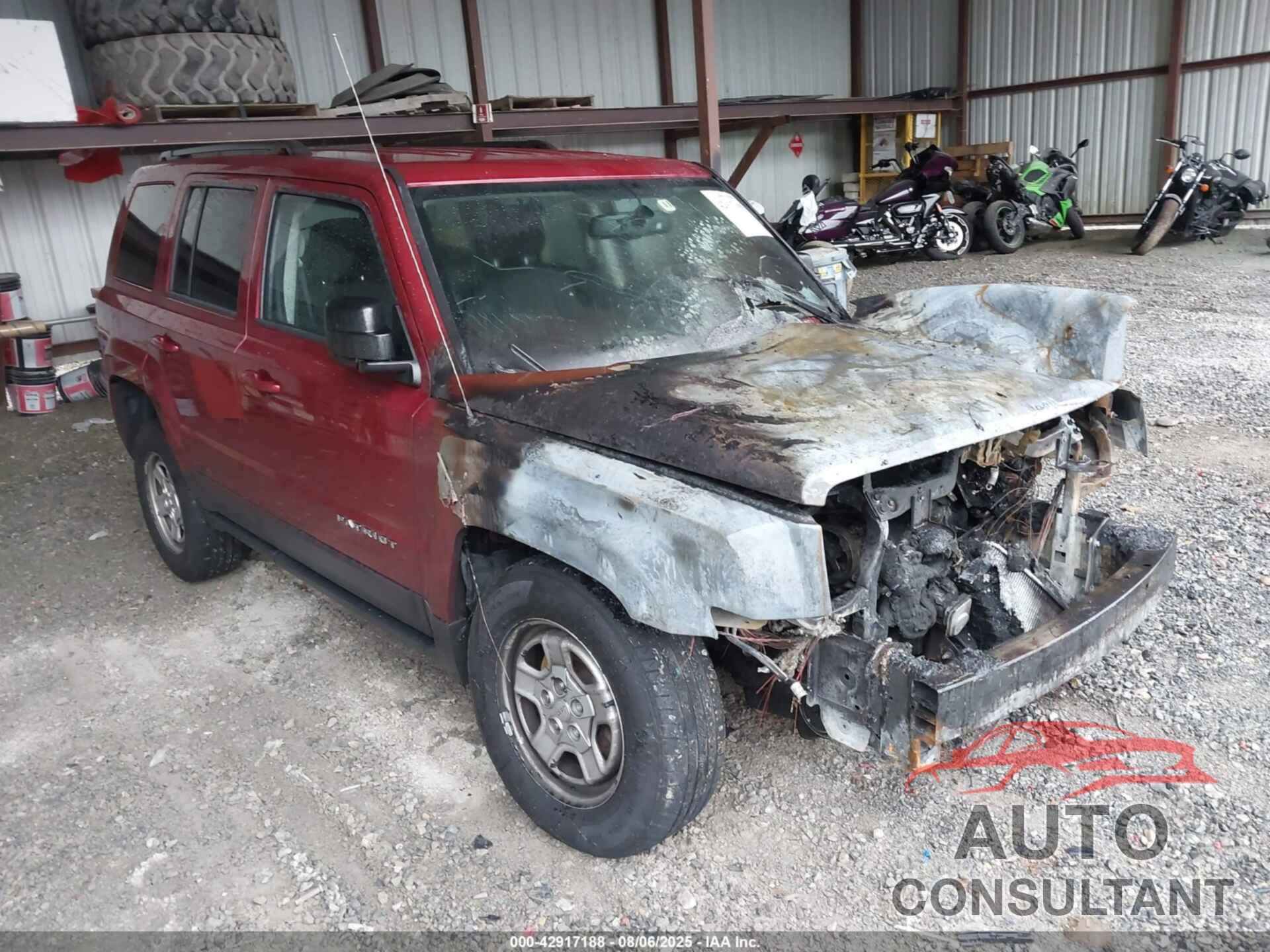 JEEP PATRIOT 2017 - 1C4NJRBB2HD138231