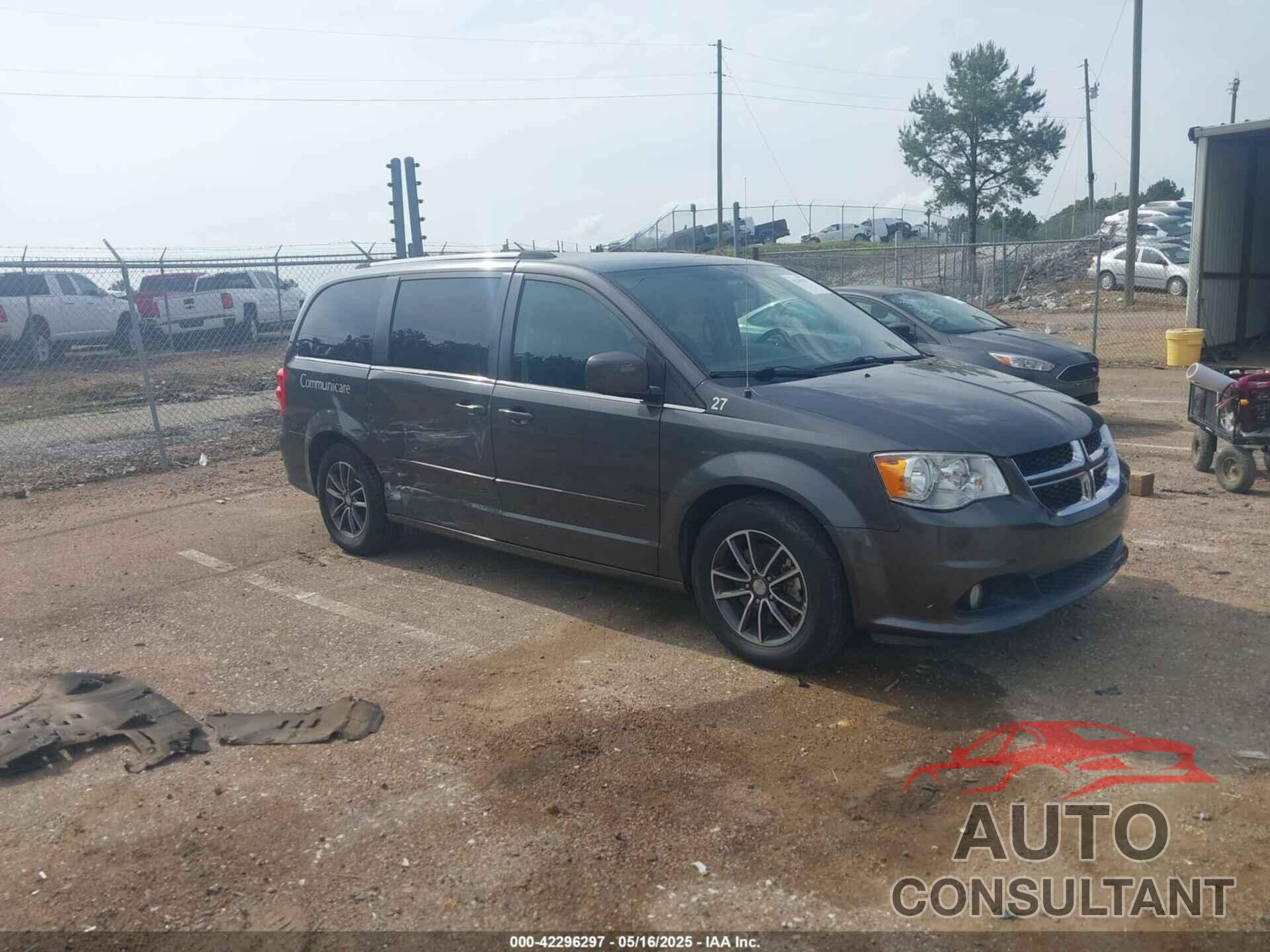 DODGE GRAND CARAVAN 2017 - 2C4RDGCG9HR554264