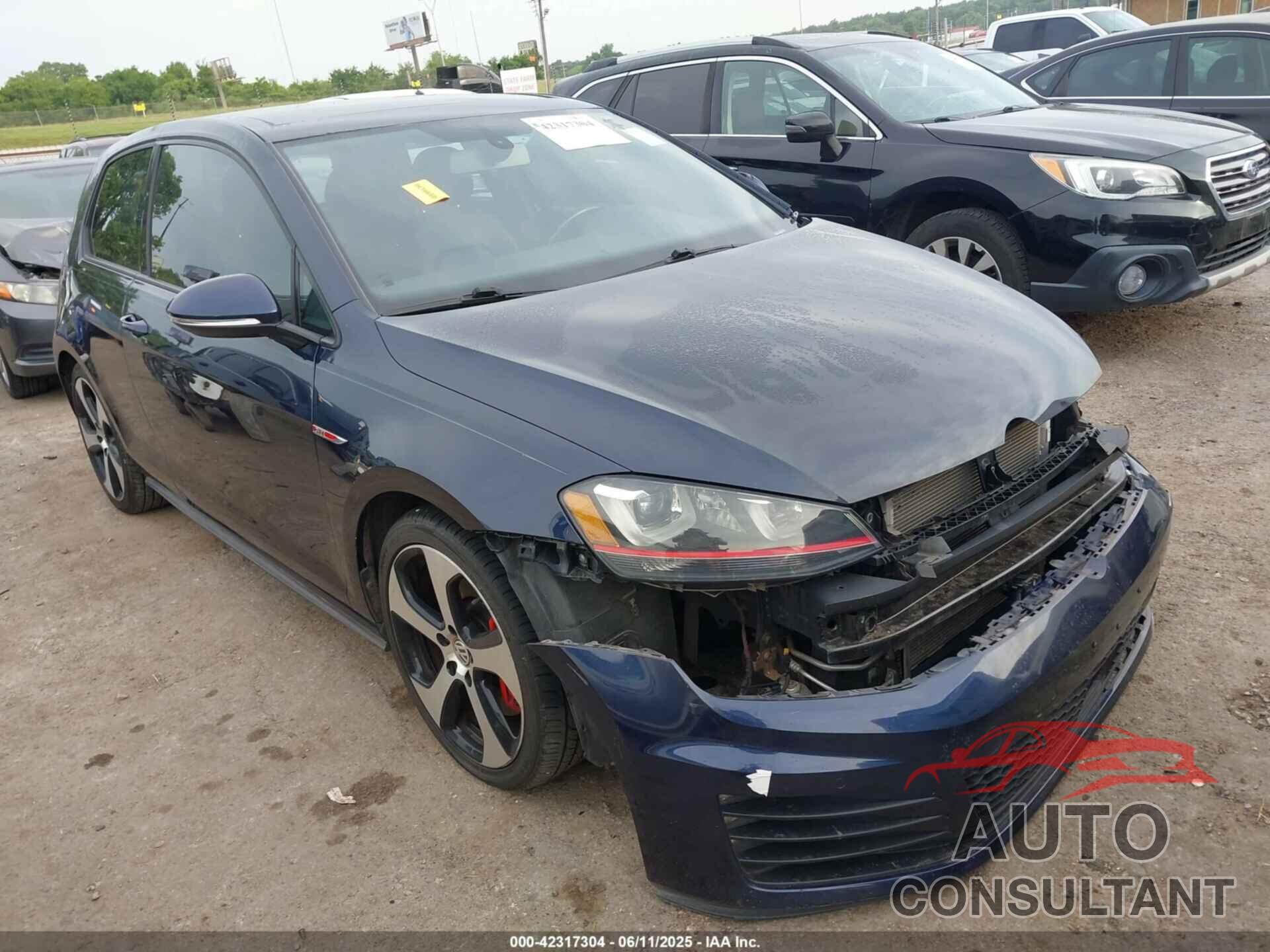 VOLKSWAGEN GOLF GTI 2015 - 3VWT47AU1FM097062