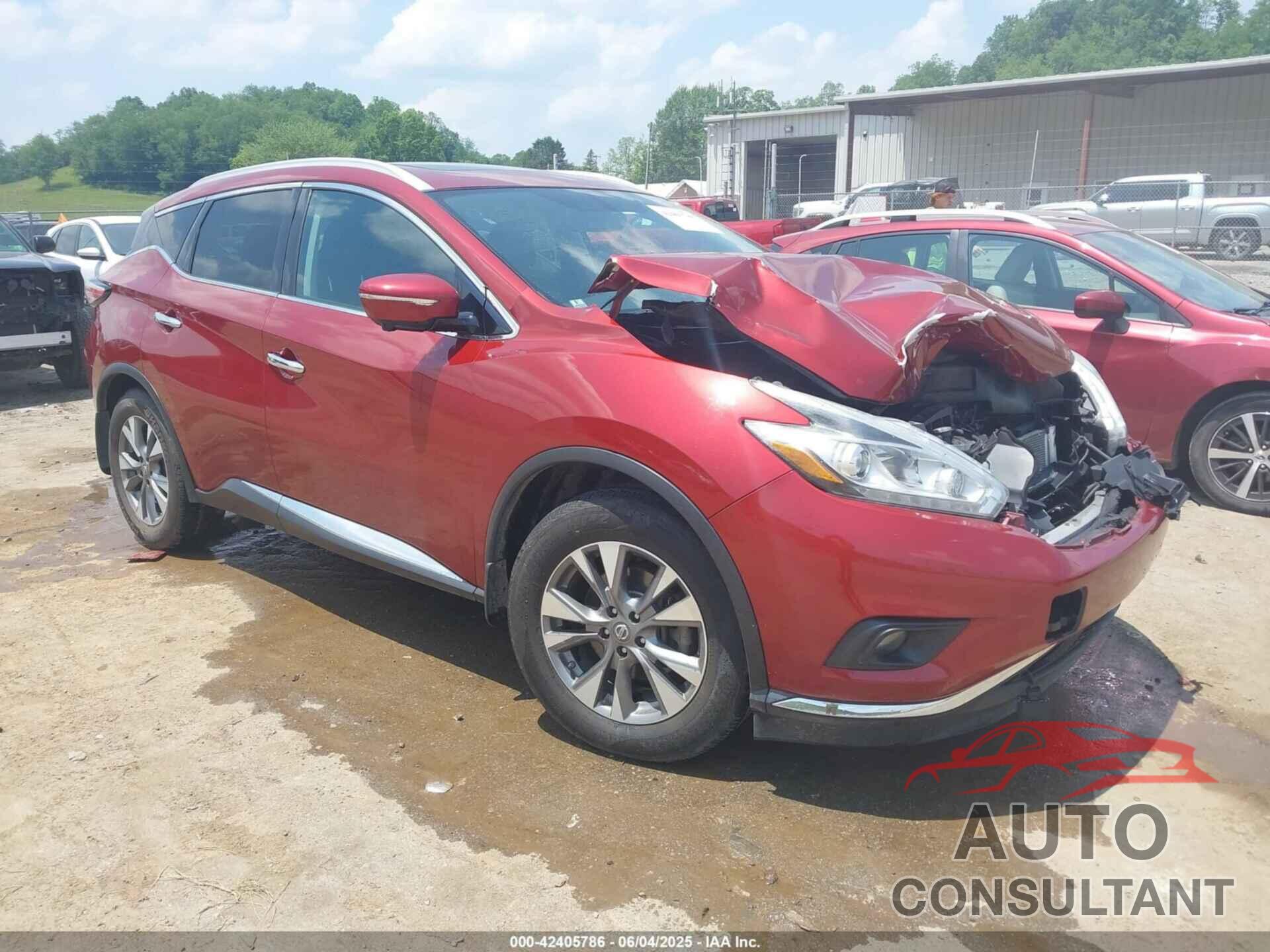 NISSAN MURANO 2015 - 5N1AZ2MH2FN256668