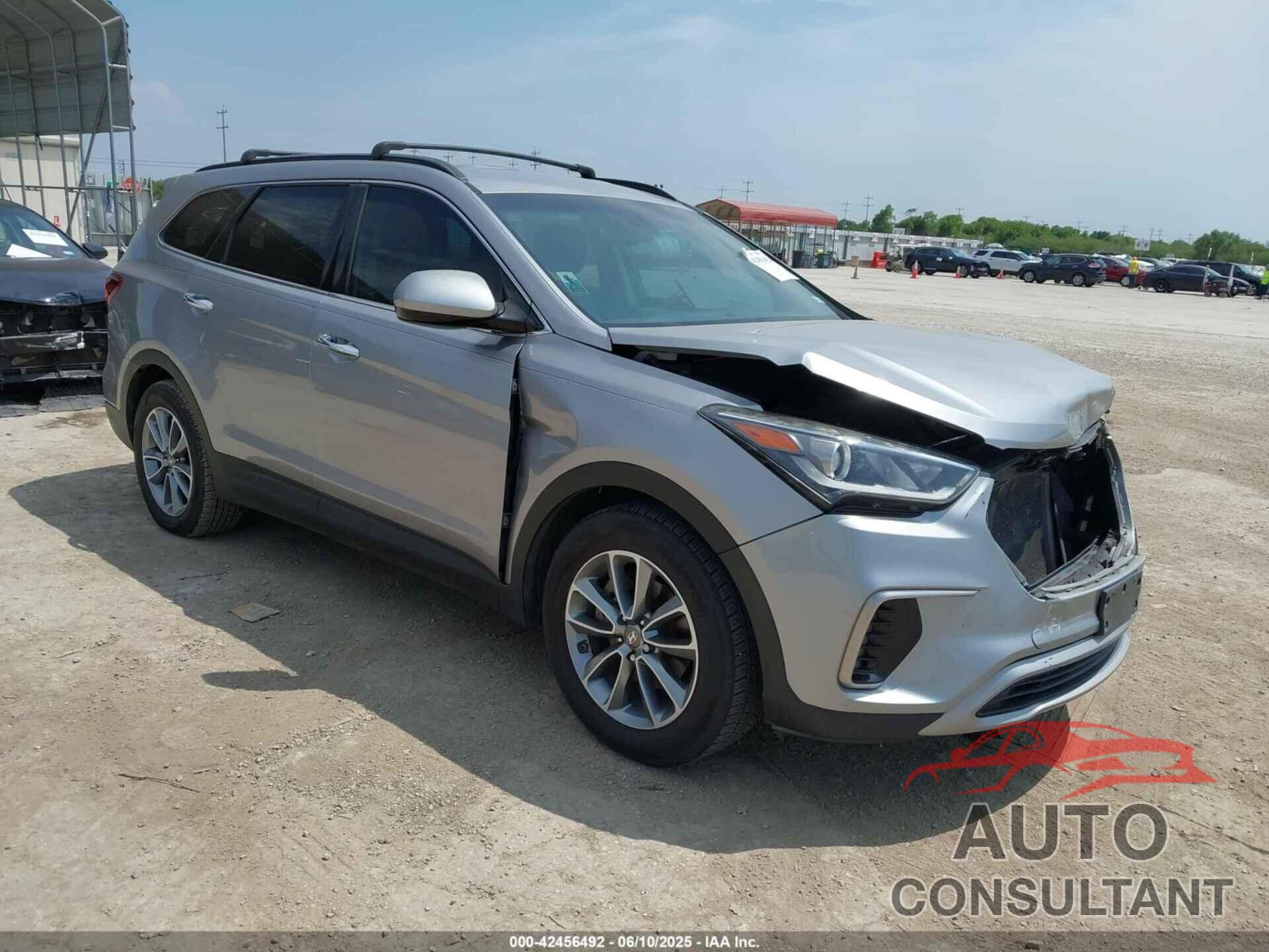 HYUNDAI SANTA FE 2017 - KM8SM4HF3HU235344