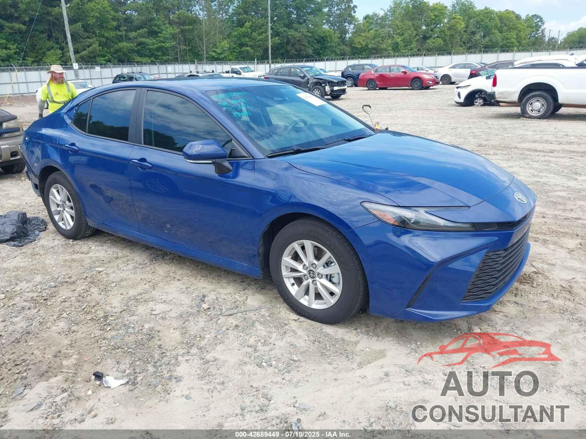 TOYOTA CAMRY 2025 - 4T1DAACK0SU103749