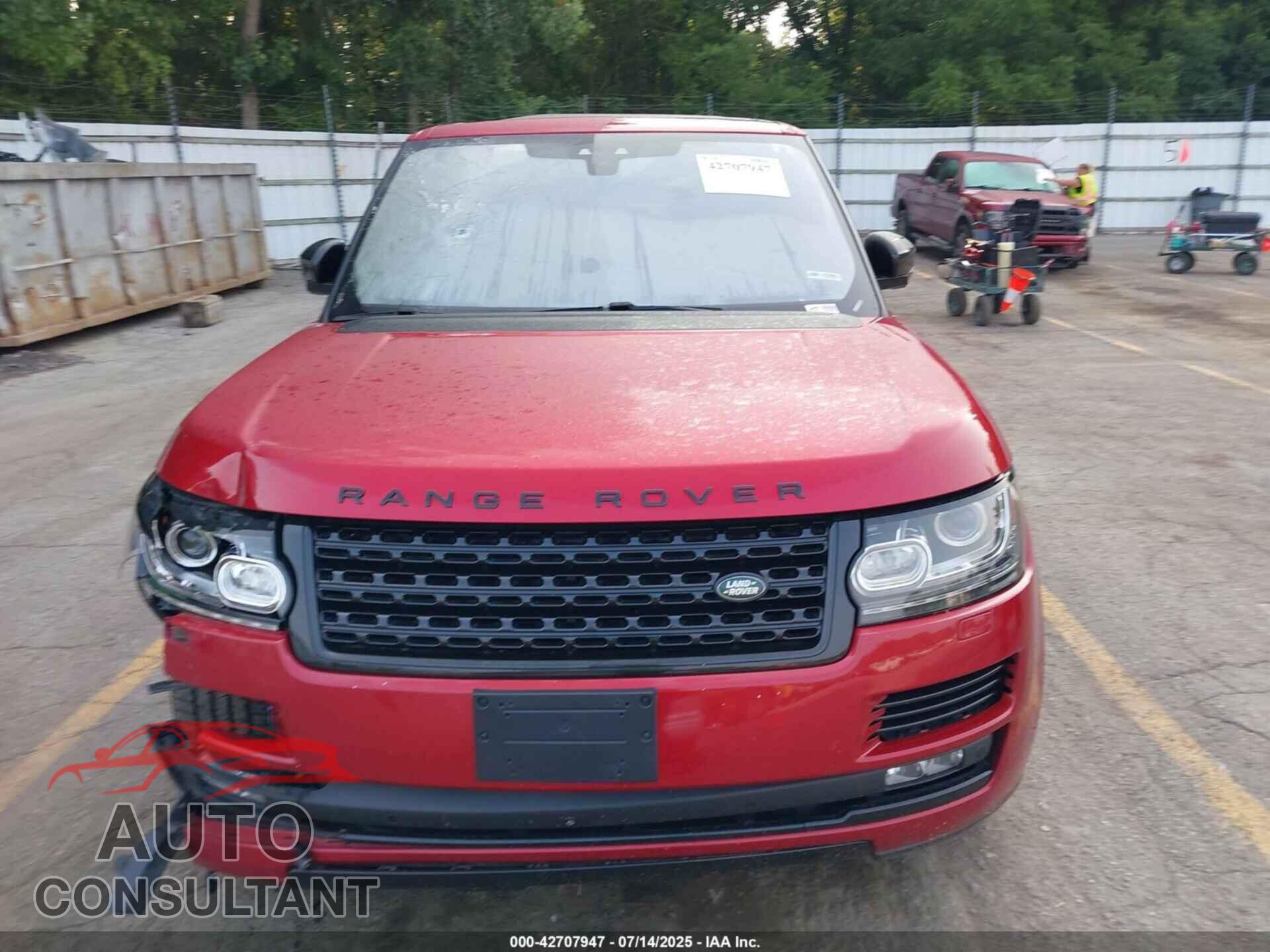 LAND ROVER RANGE ROVER 2017 - SALGS5FE4HA377535