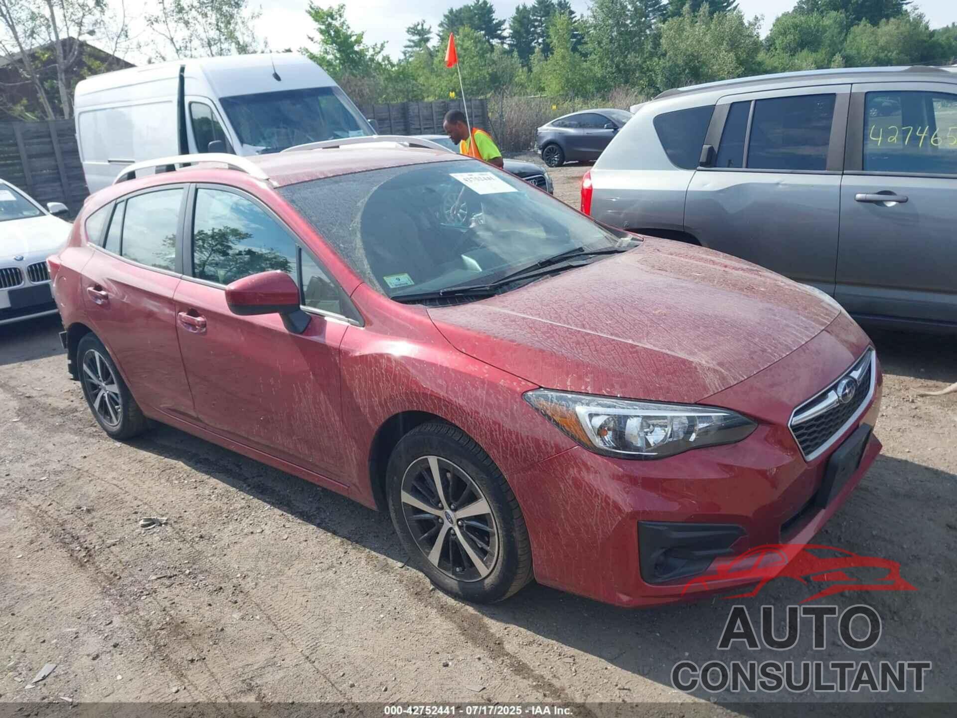 SUBARU IMPREZA 2019 - 4S3GTAC60K3760085