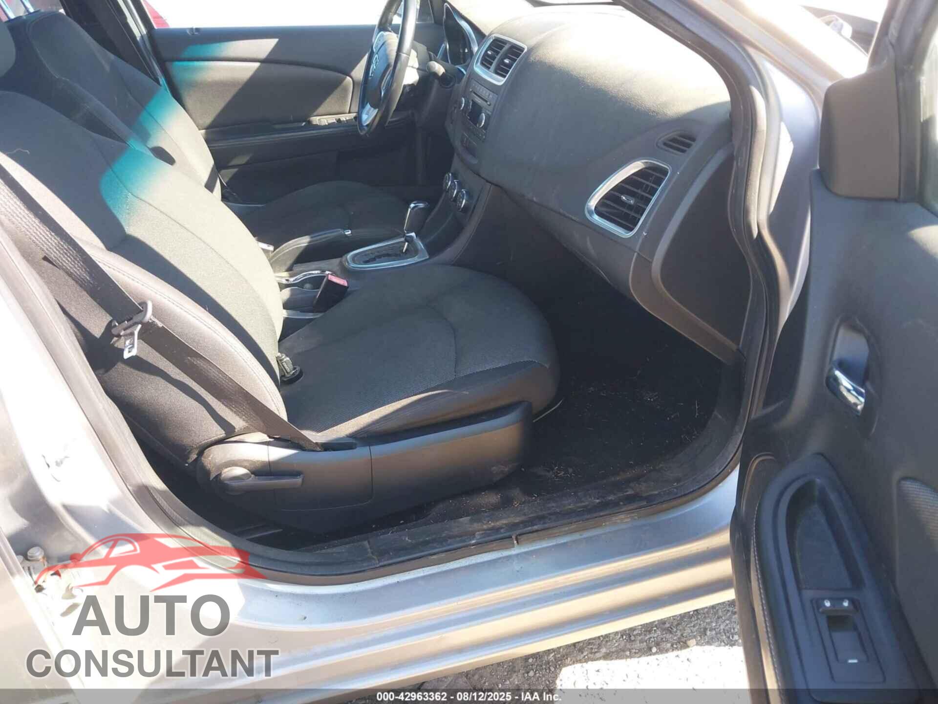 DODGE AVENGER 2013 - 1C3CDZCB7DN608663