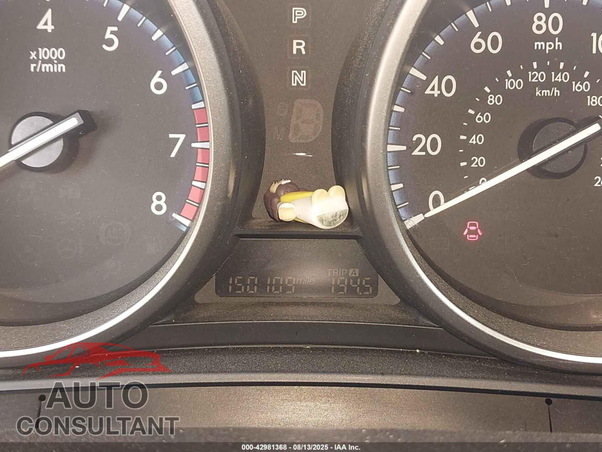 MAZDA MAZDA3 2012 - JM1BL1V77C1554792