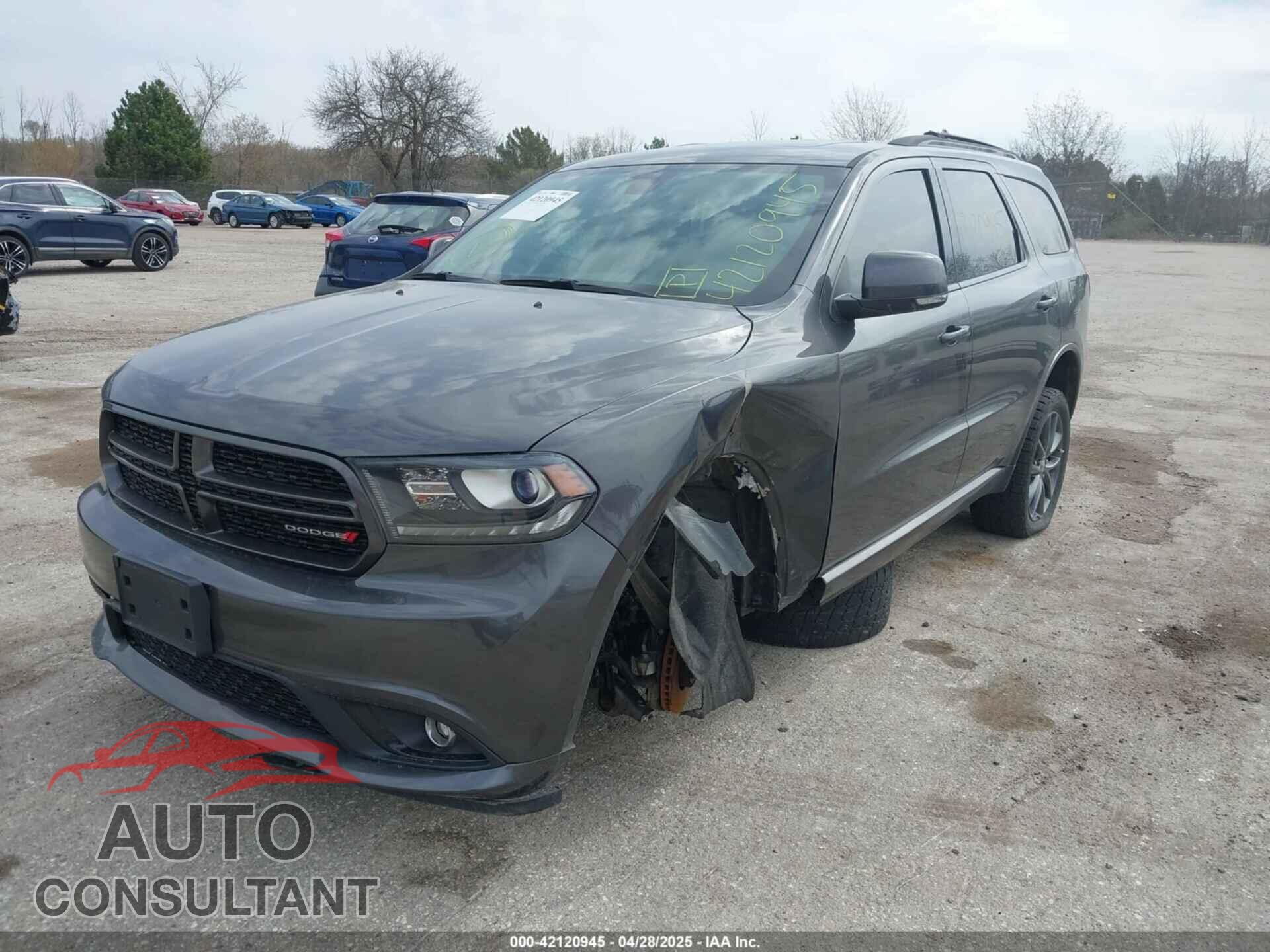 DODGE DURANGO 2017 - 1C4RDJDG2HC630010