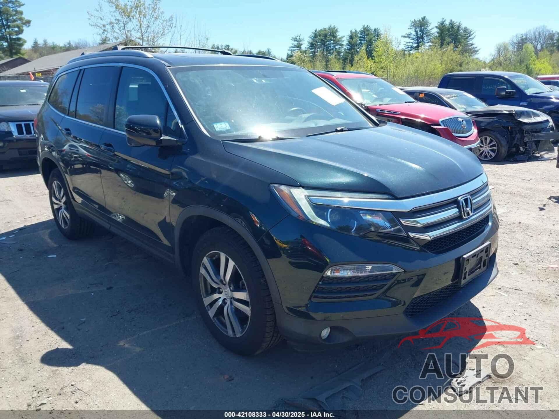 HONDA PILOT 2016 - 5FNYF6H59GB099434